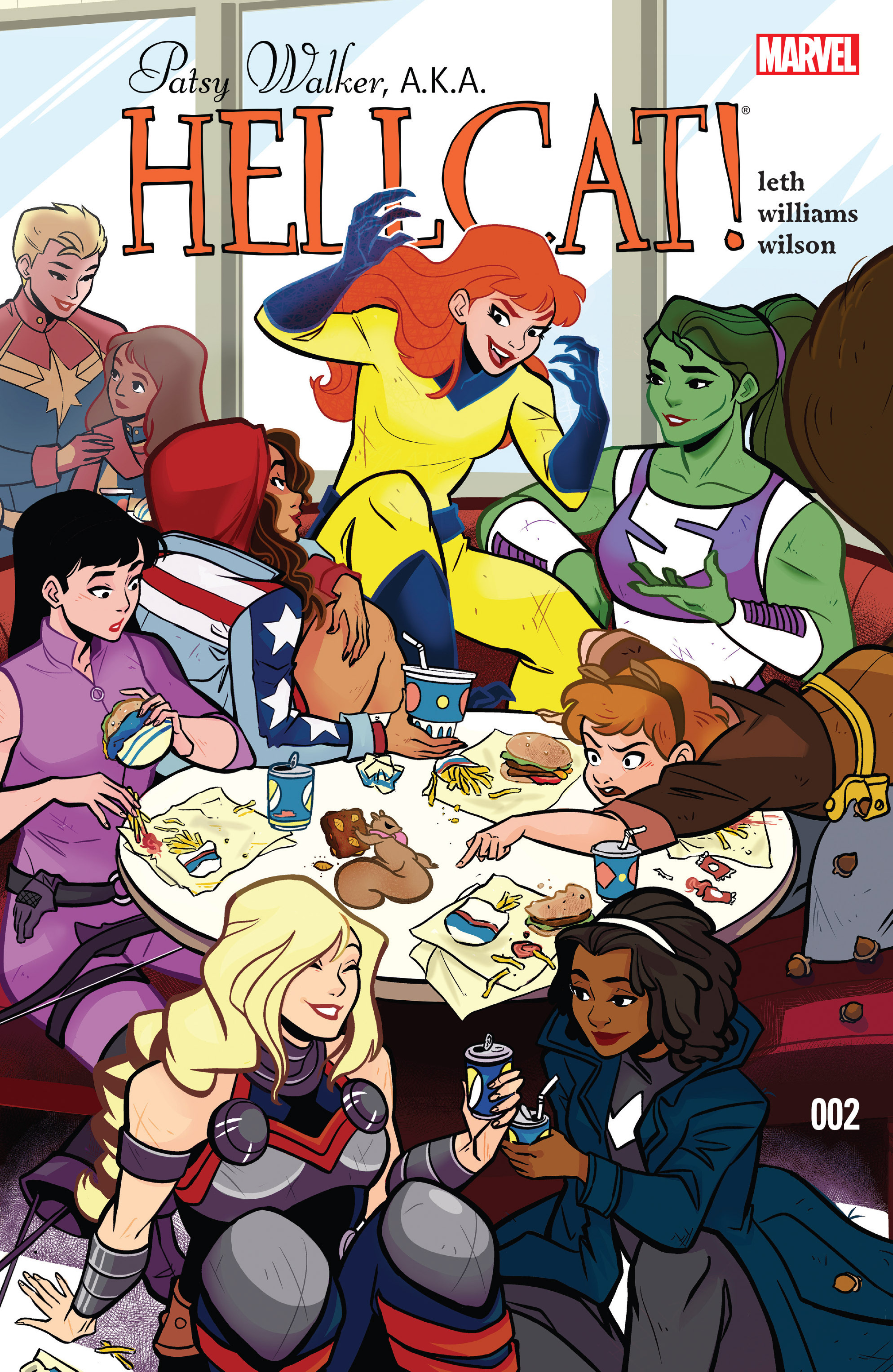 Read online Patsy Walker, A.K.A. Hellcat! comic -  Issue #2 - 1