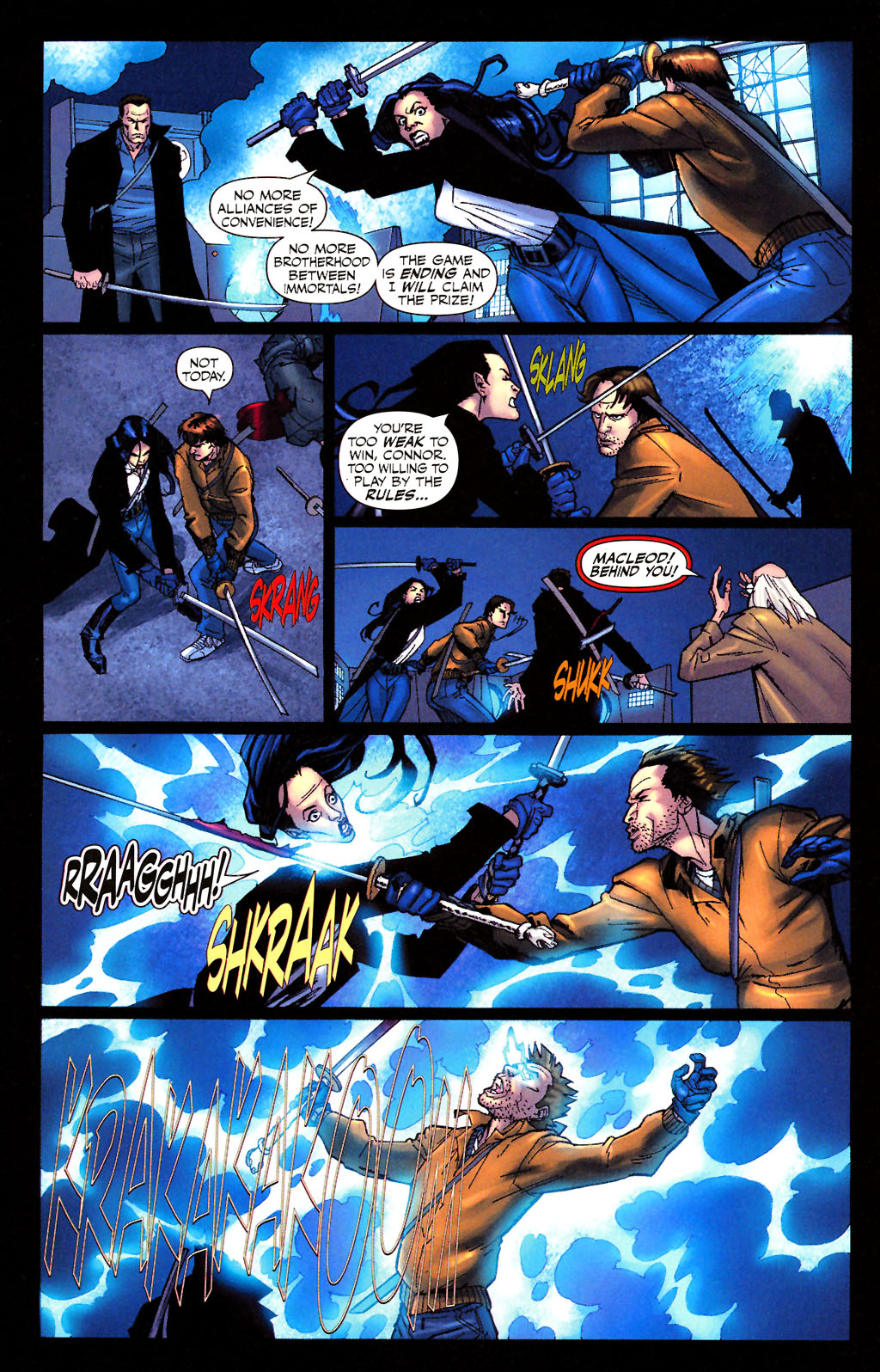 Read online Highlander comic -  Issue #4 - 24