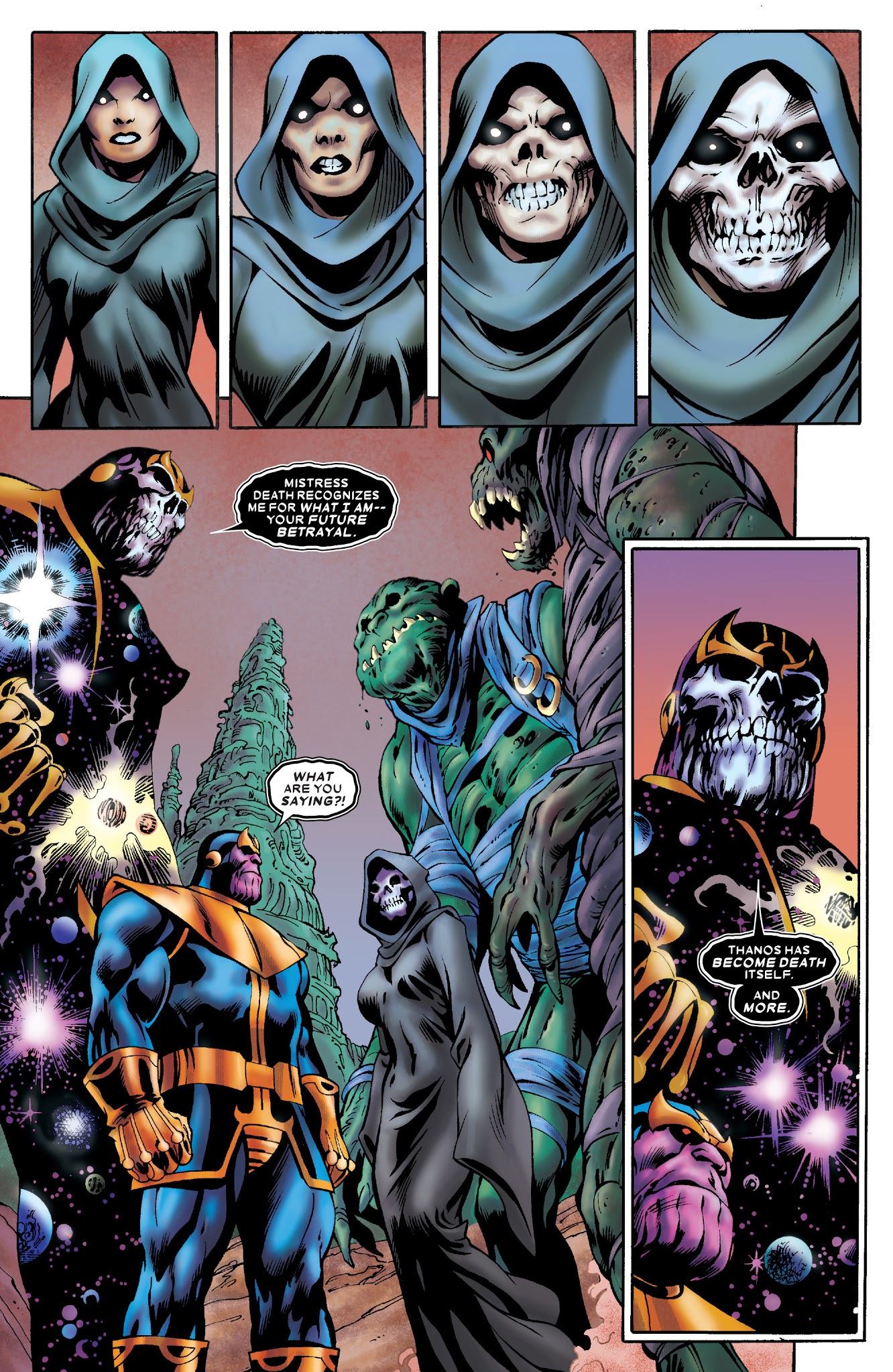 Read online Thanos: The Infinity Siblings comic -  Issue # TPB - 91