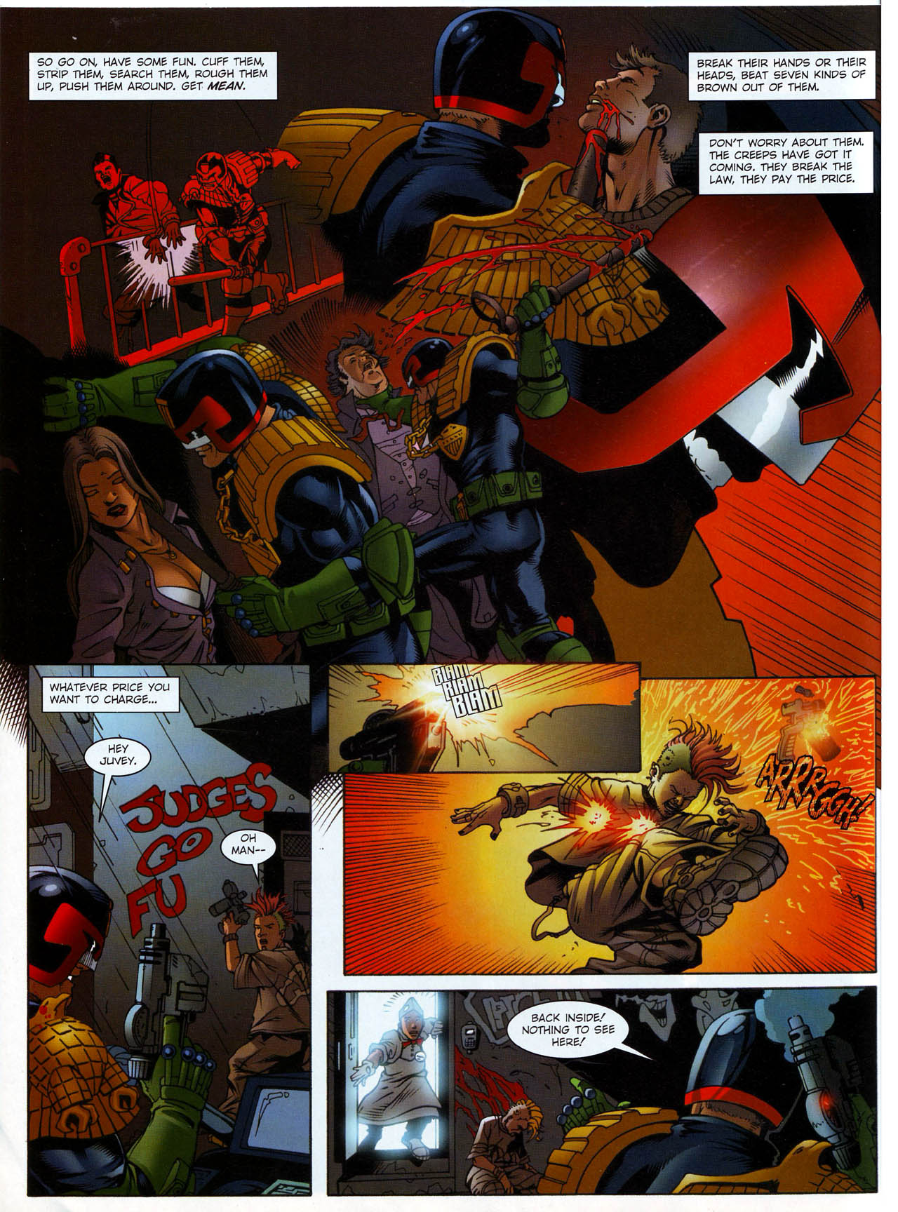 Read online Judge Dredd Megazine (vol. 3) comic -  Issue #71 - 10