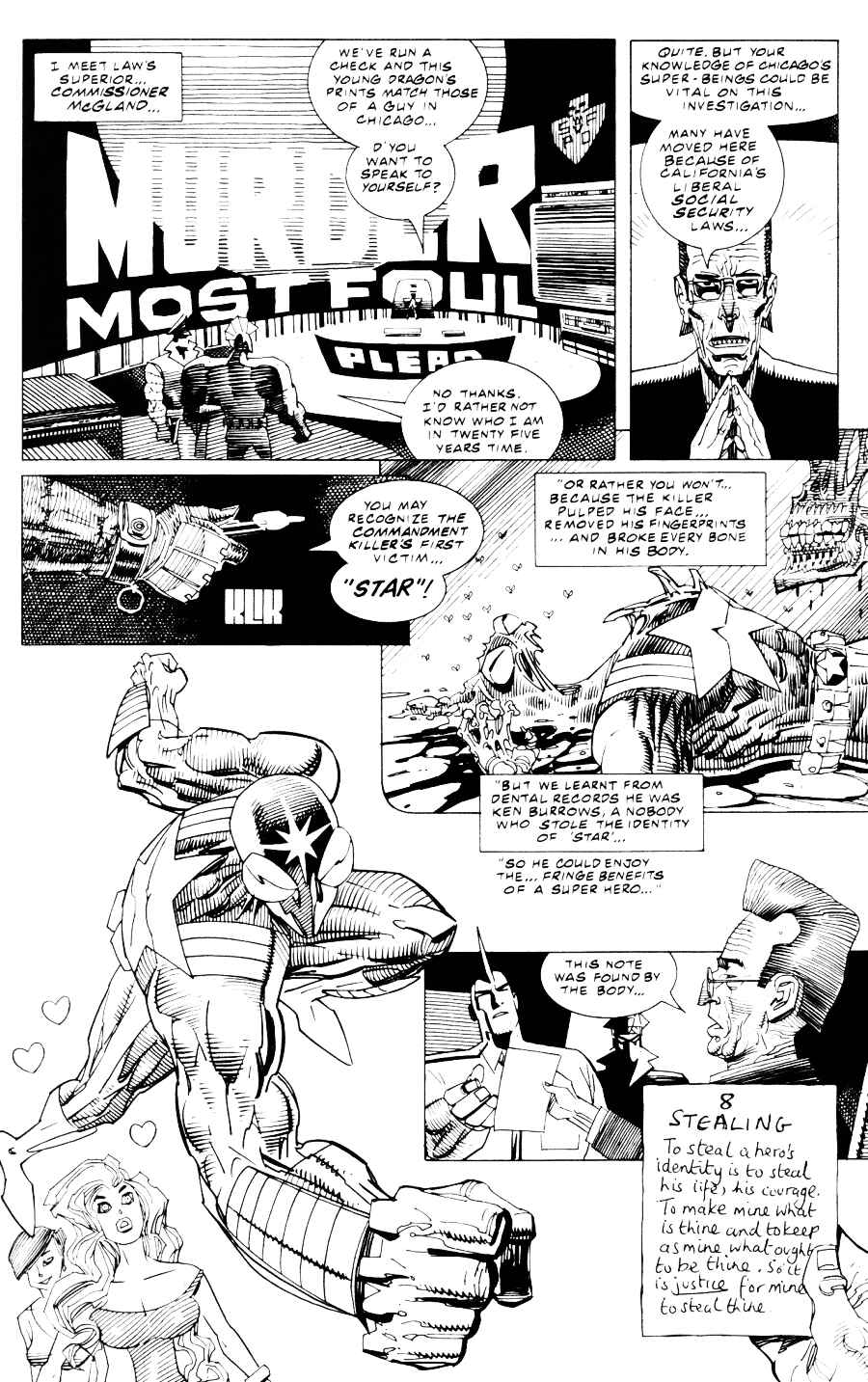 Read online The Savage Dragon: Marshal Law comic -  Issue #1 - 11