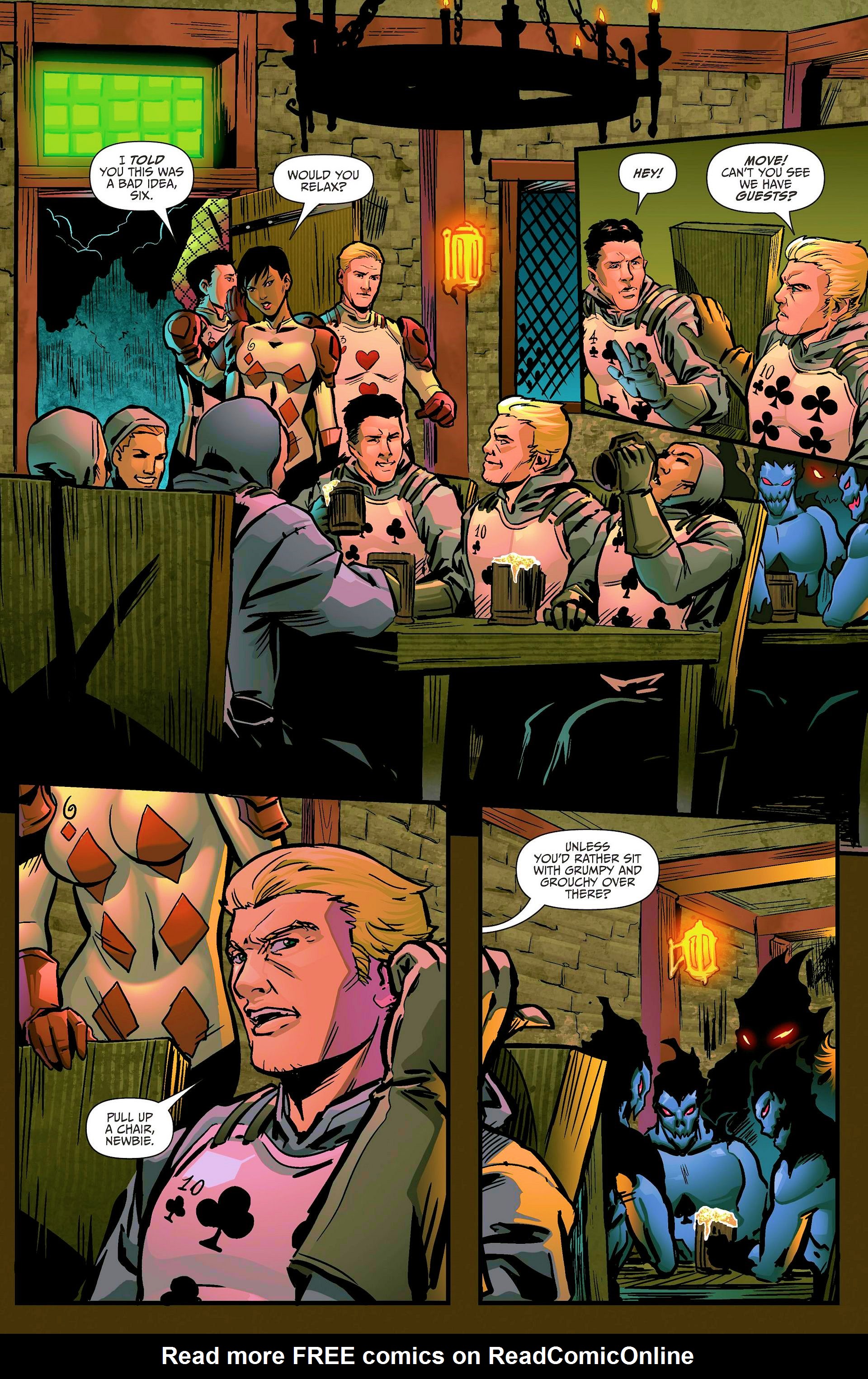 Read online Grimm Fairy Tales presents Wonderland: Clash of Queens comic -  Issue #2 - 6