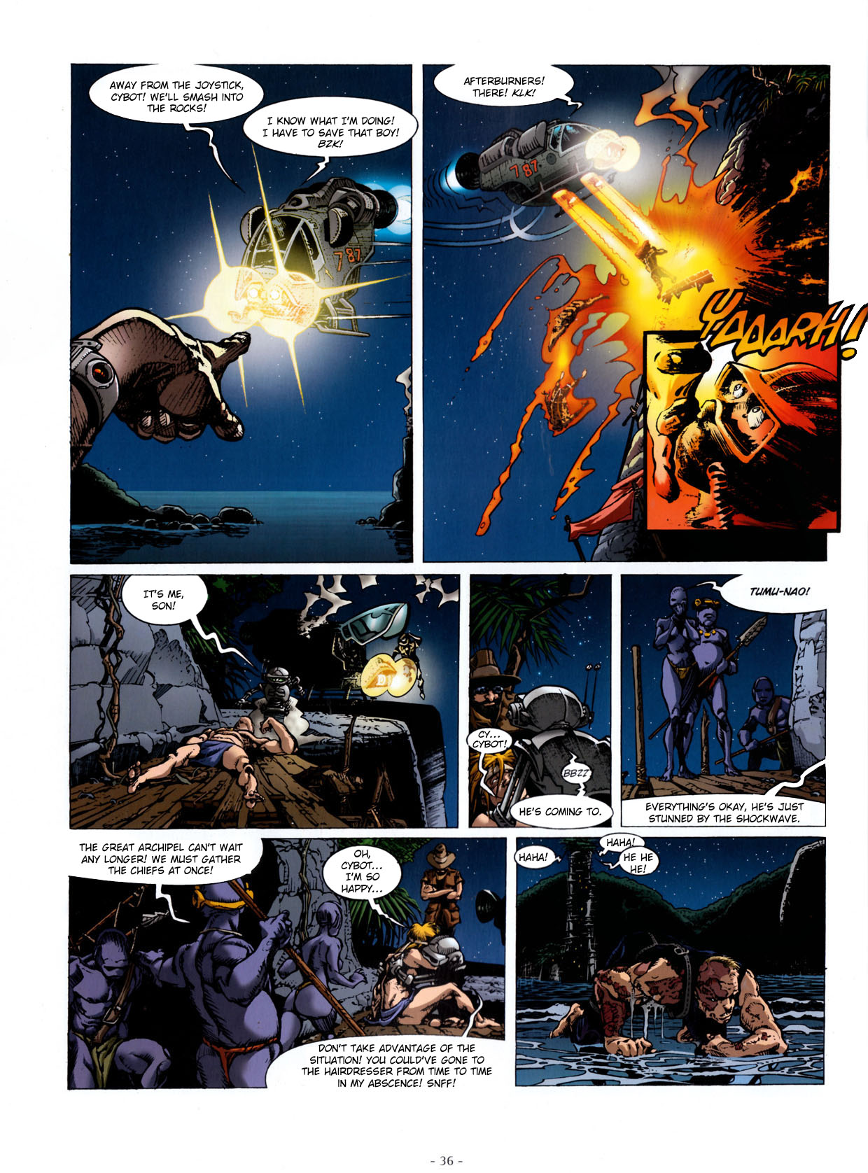 Read online Aquablue comic -  Issue #1 - 37