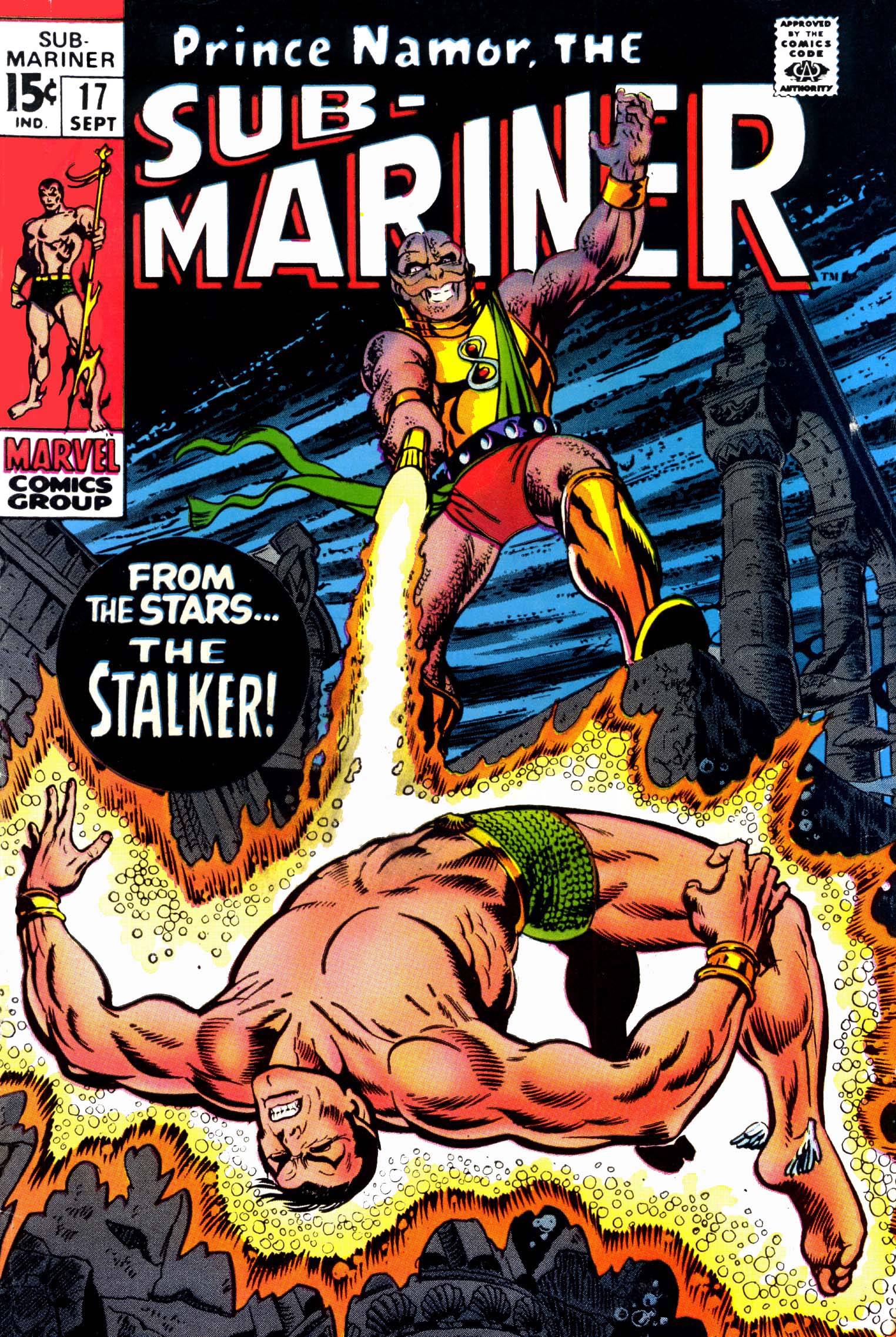 Read online The Sub-Mariner comic -  Issue #17 - 1
