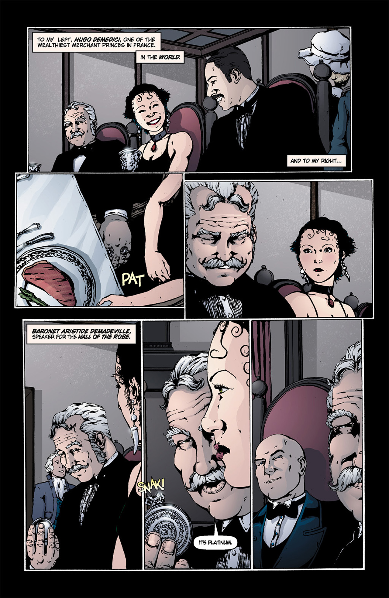 Read online Rex Mundi (2006) comic -  Issue # TPB 1 - 141
