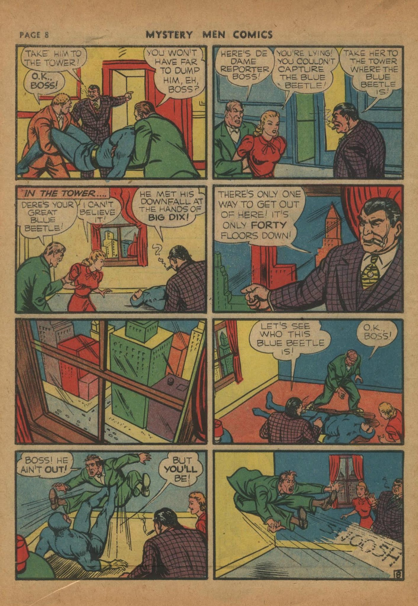 Read online Mystery Men Comics comic -  Issue #16 - 10