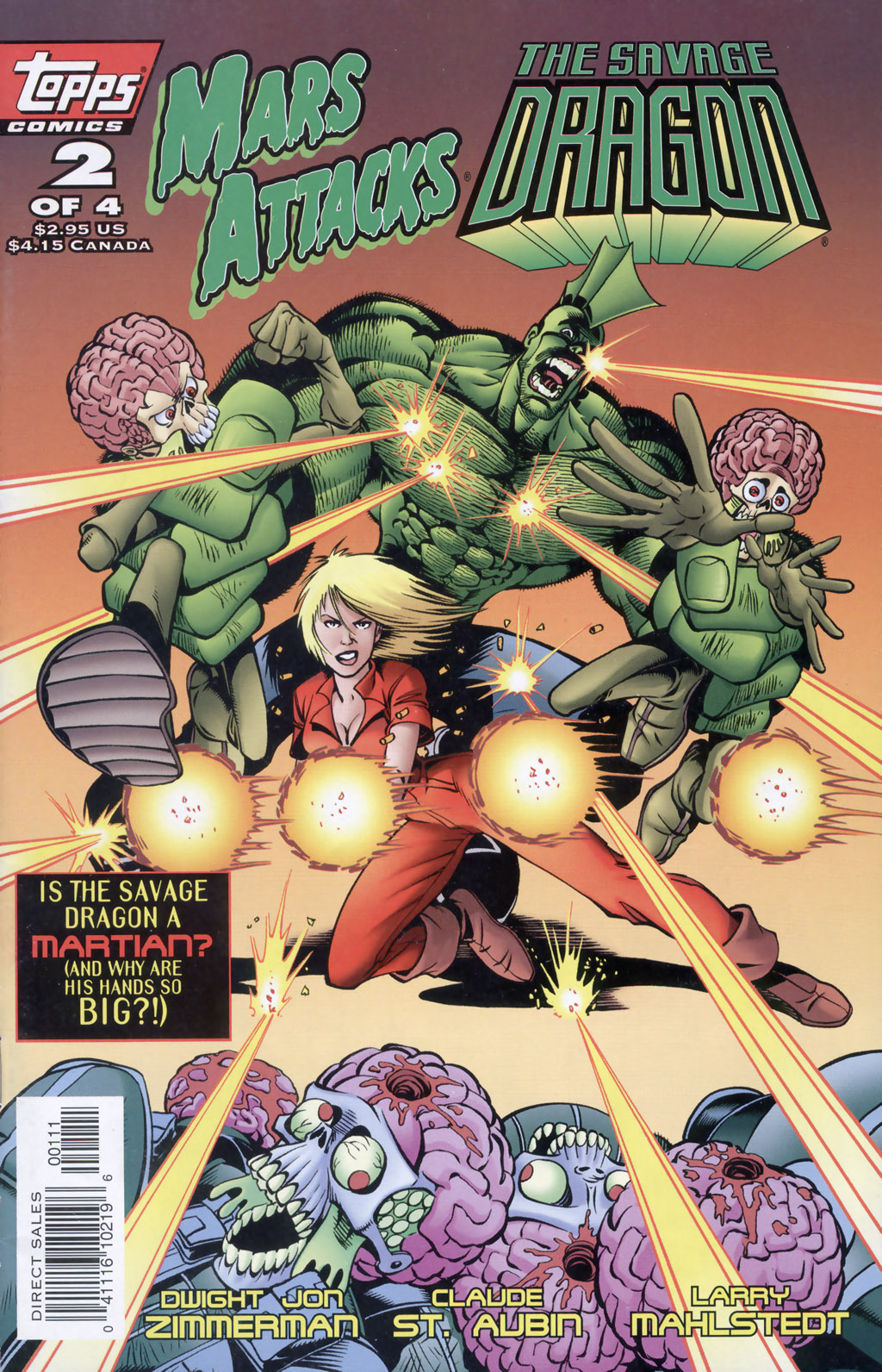 Read online Mars Attacks The Savage Dragon comic -  Issue #2 - 1