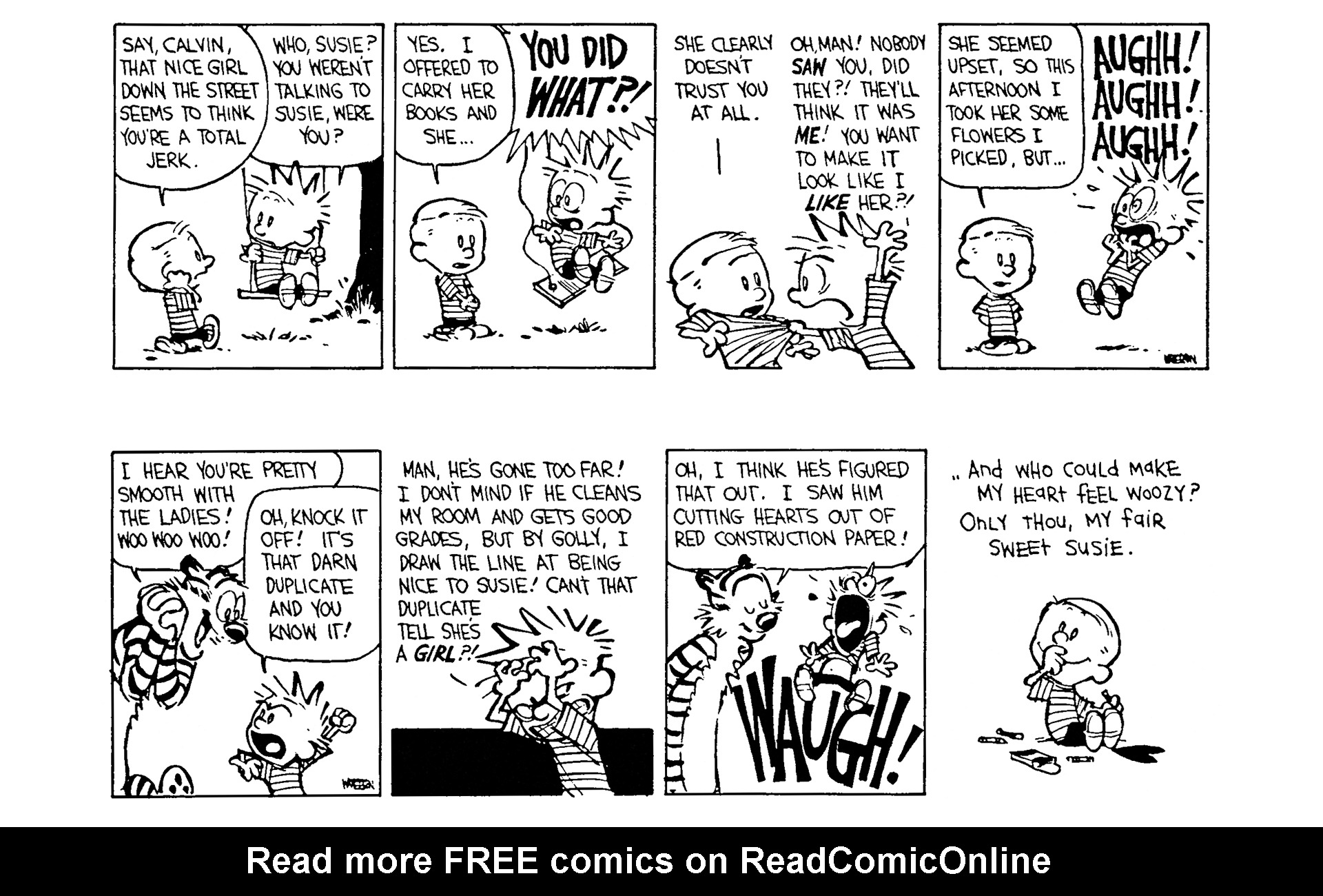 Read online Calvin and Hobbes comic -  Issue #7 - 160