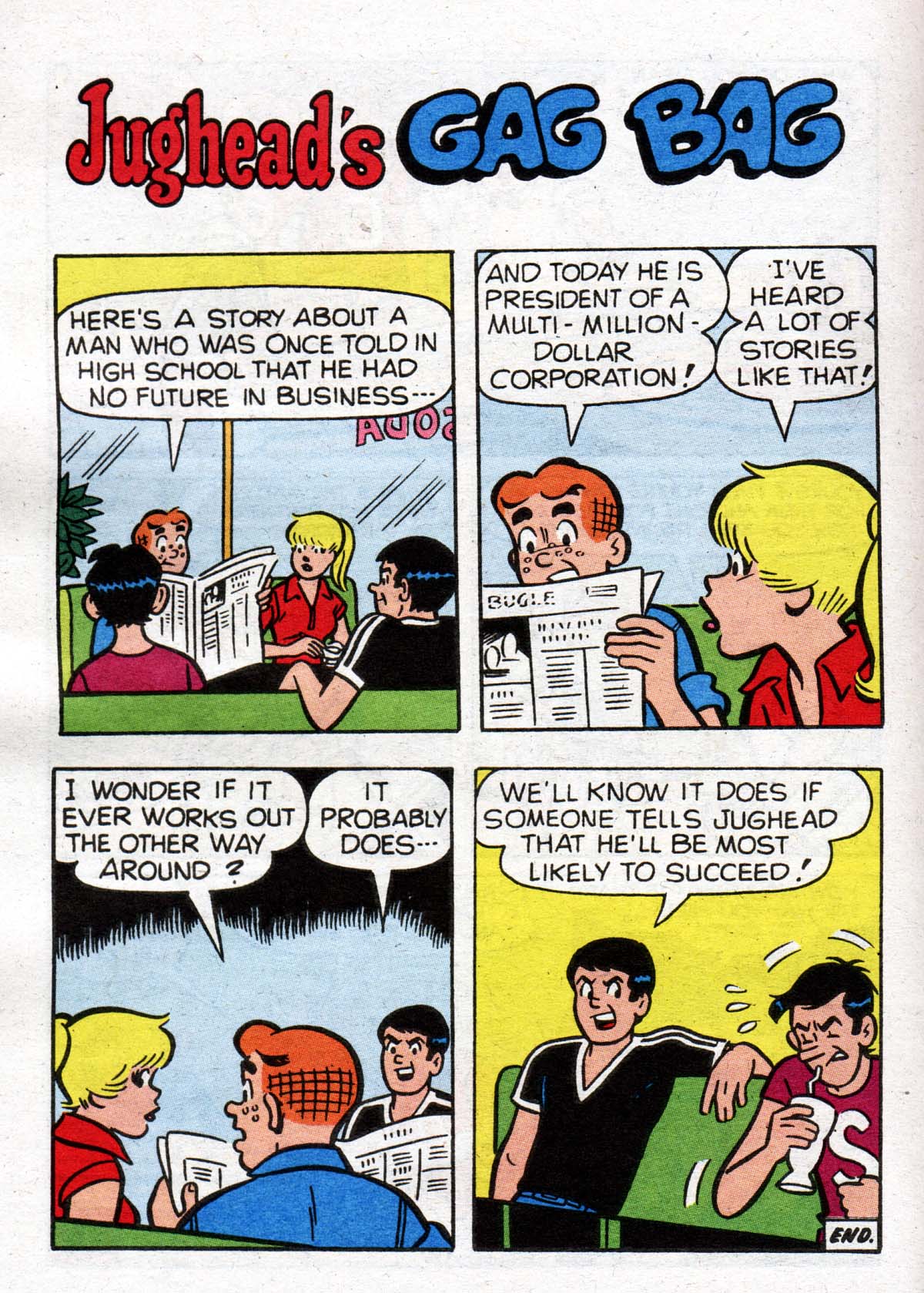 Read online Jughead's Double Digest Magazine comic -  Issue #88 - 122