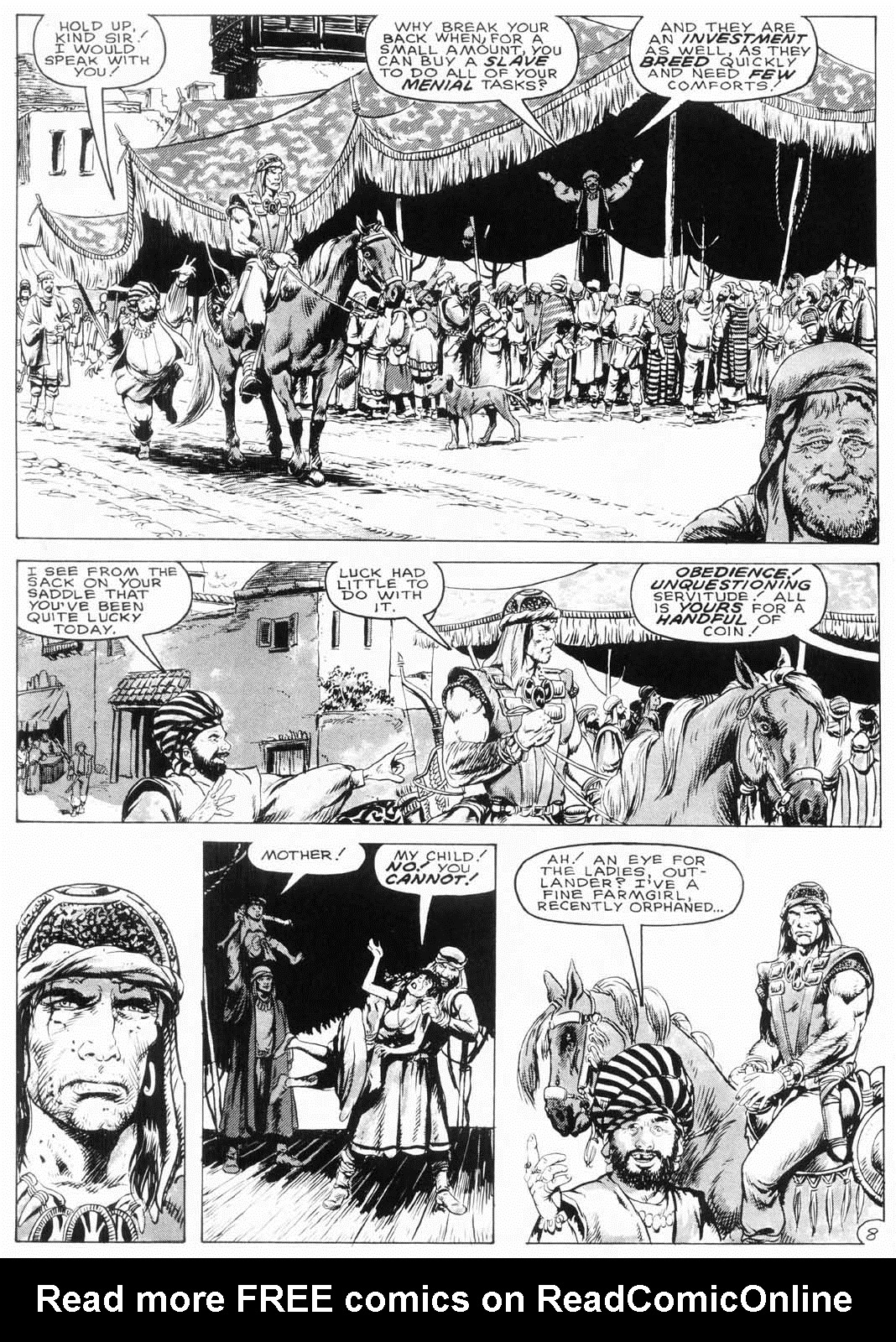 Read online The Savage Sword Of Conan comic -  Issue #153 - 12