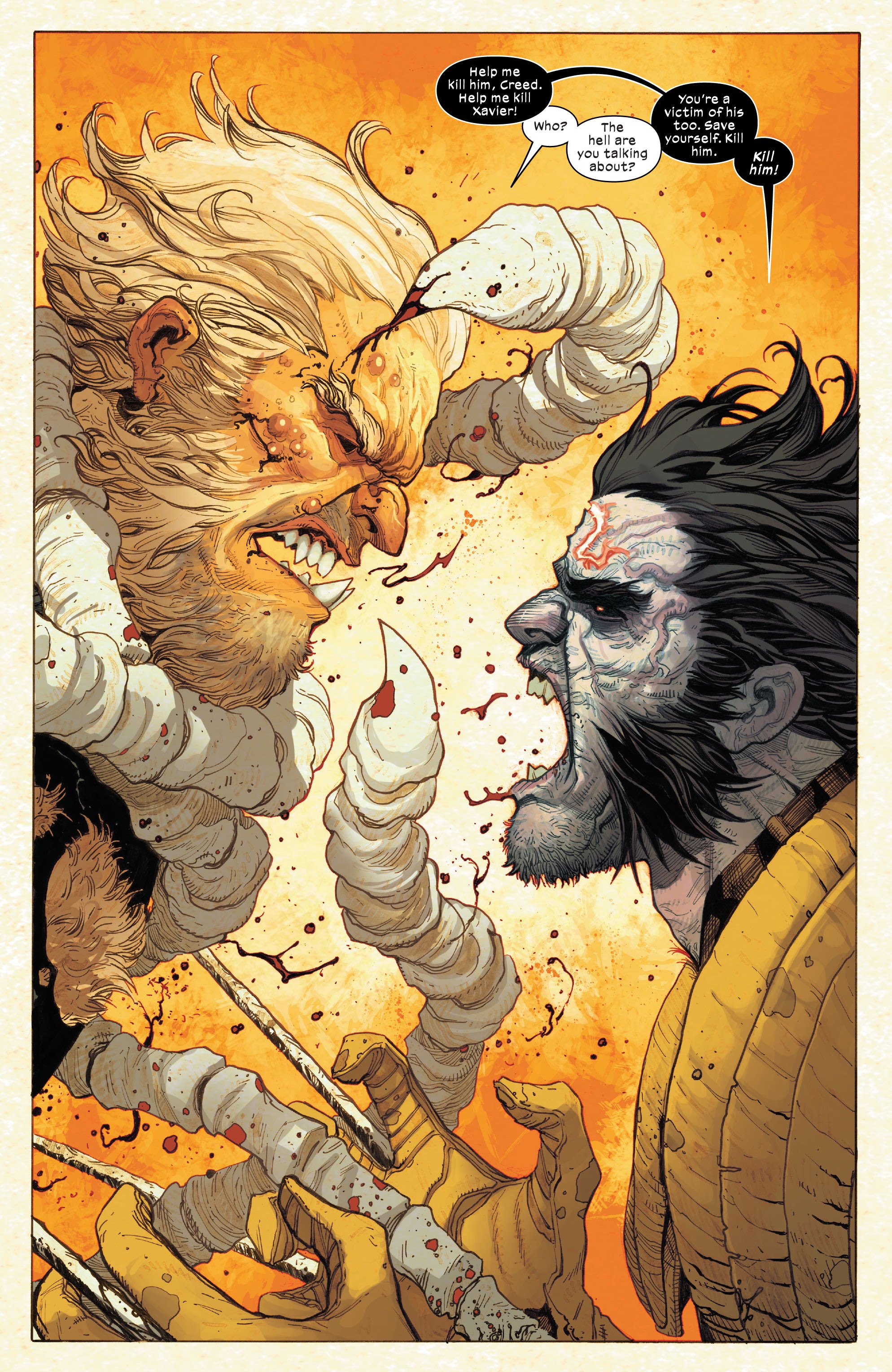 Read online X Lives Of Wolverine comic -  Issue #4 - 11