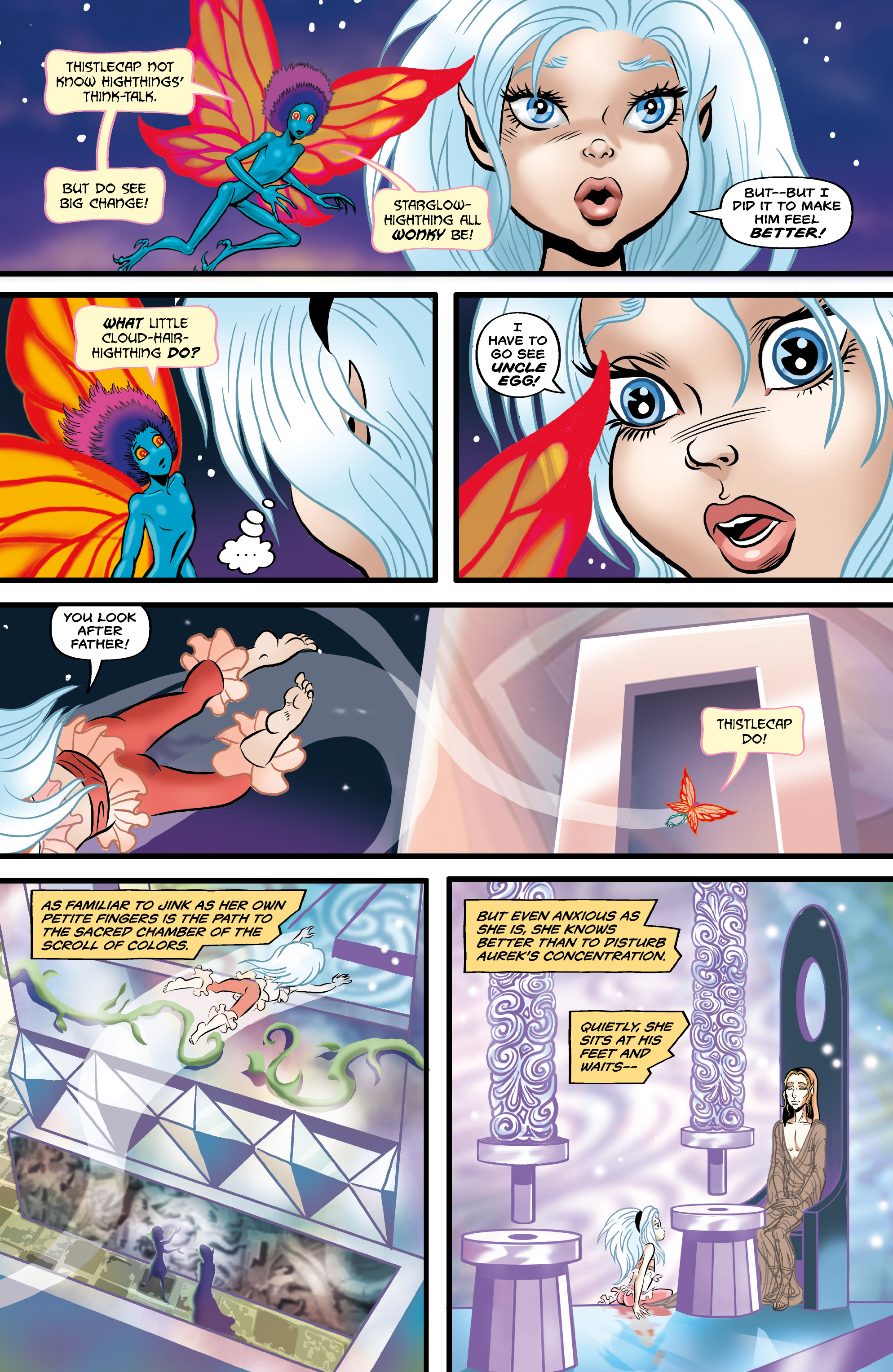 Read online Elfquest: Stargazer's Hunt comic -  Issue #2 - 16