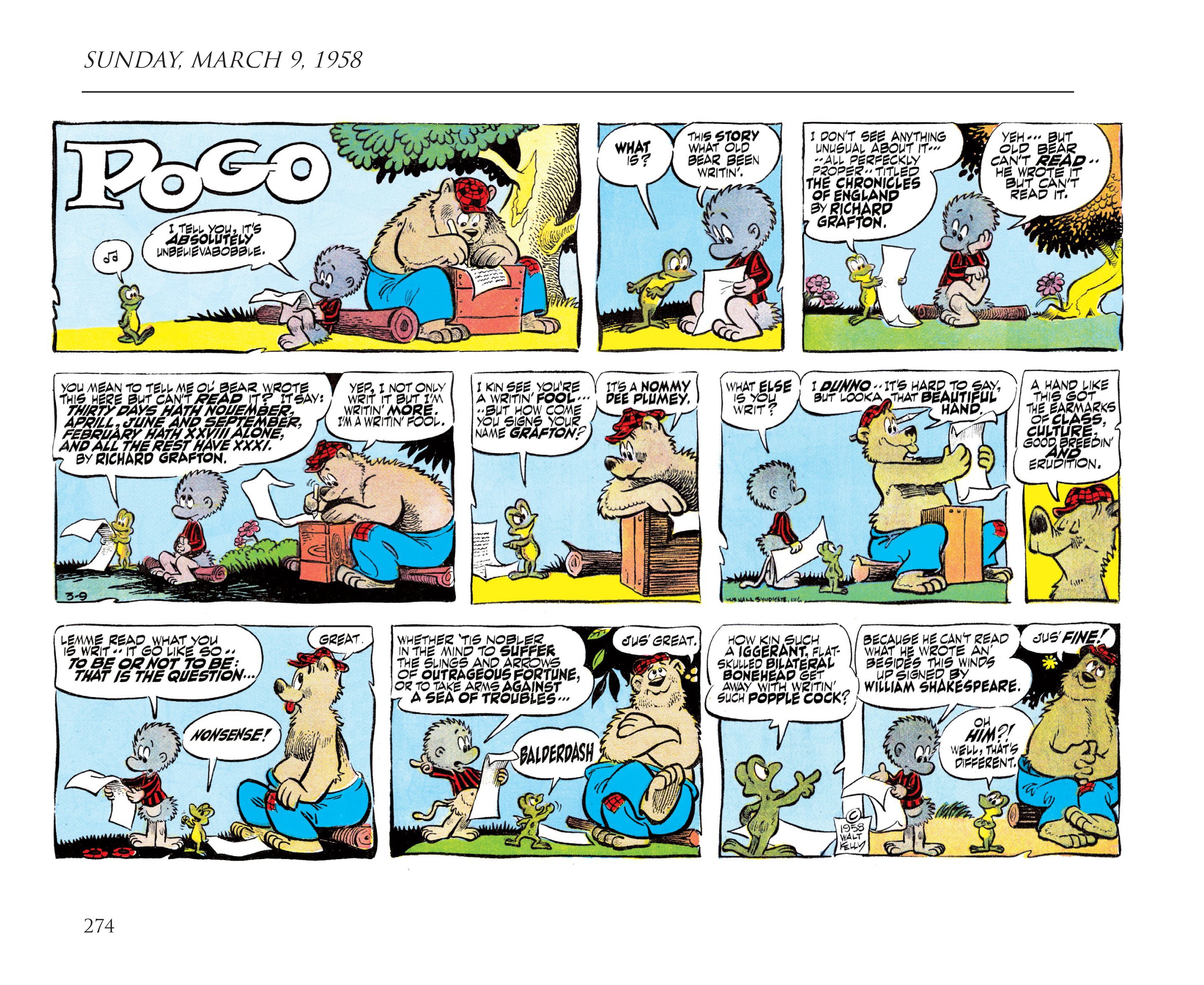 Read online Pogo by Walt Kelly: The Complete Syndicated Comic Strips comic -  Issue # TPB 5 (Part 3) - 83