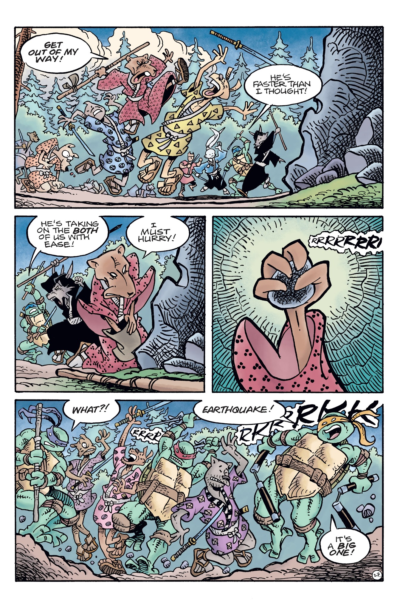 Read online Teenage Mutant Ninja Turtles/Usagi Yojimbo comic -  Issue # Full - 29