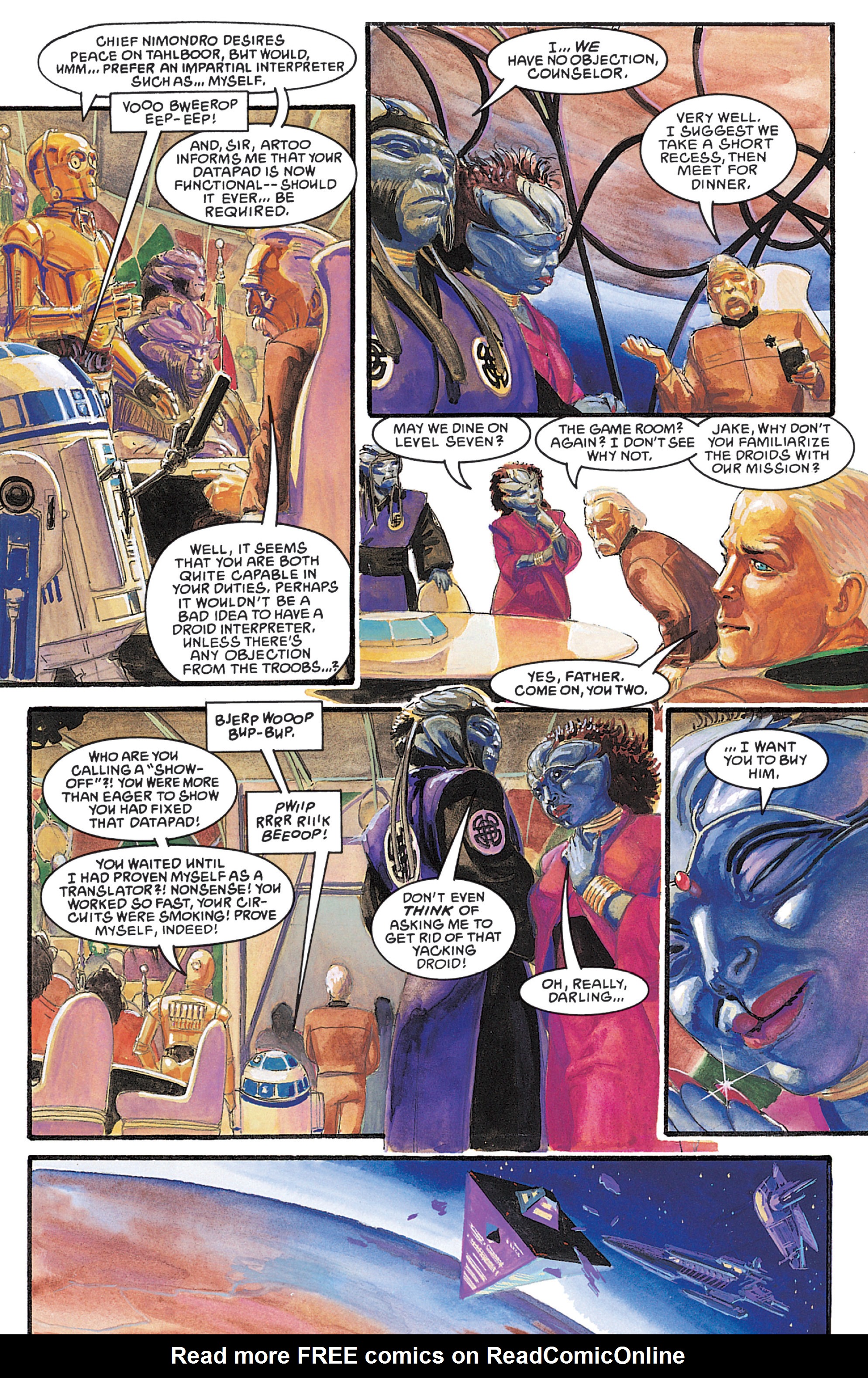 Read online Star Wars: The Protocol Offensive comic -  Issue # Full - 9
