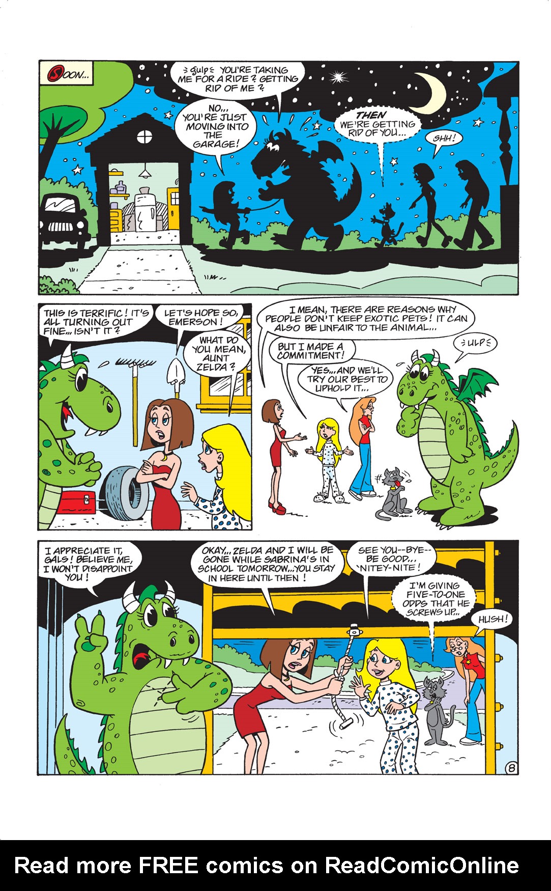 Read online Sabrina the Teenage Witch (2000) comic -  Issue #8 - 9