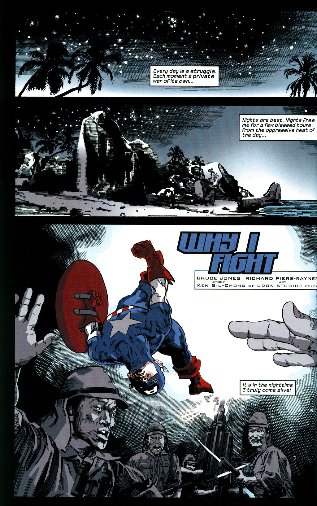Read online Captain America: Red, White & Blue comic -  Issue # TPB - 17
