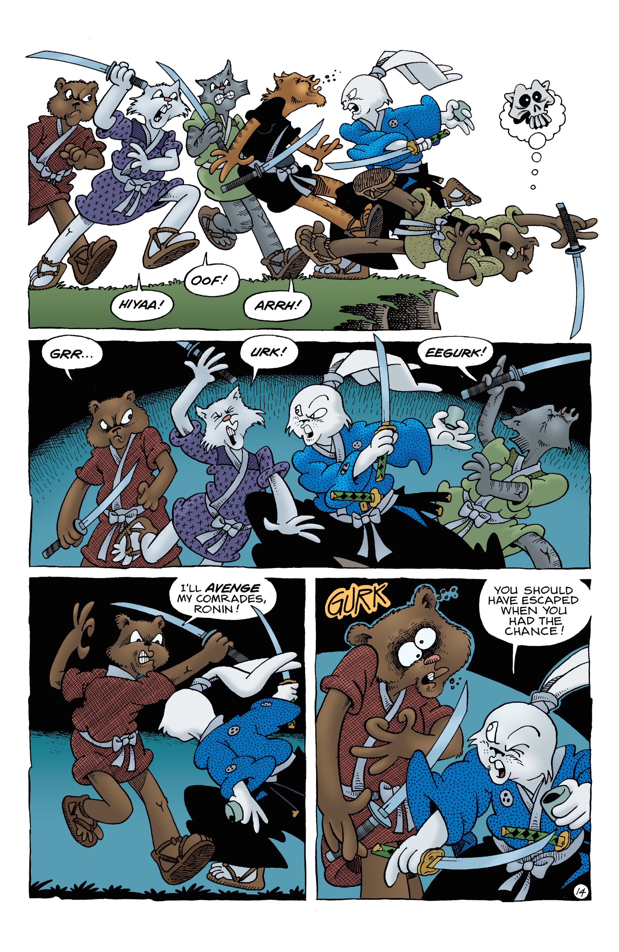 Read online Usagi Yojimbo: Wanderer’s Road comic -  Issue #5 - 15