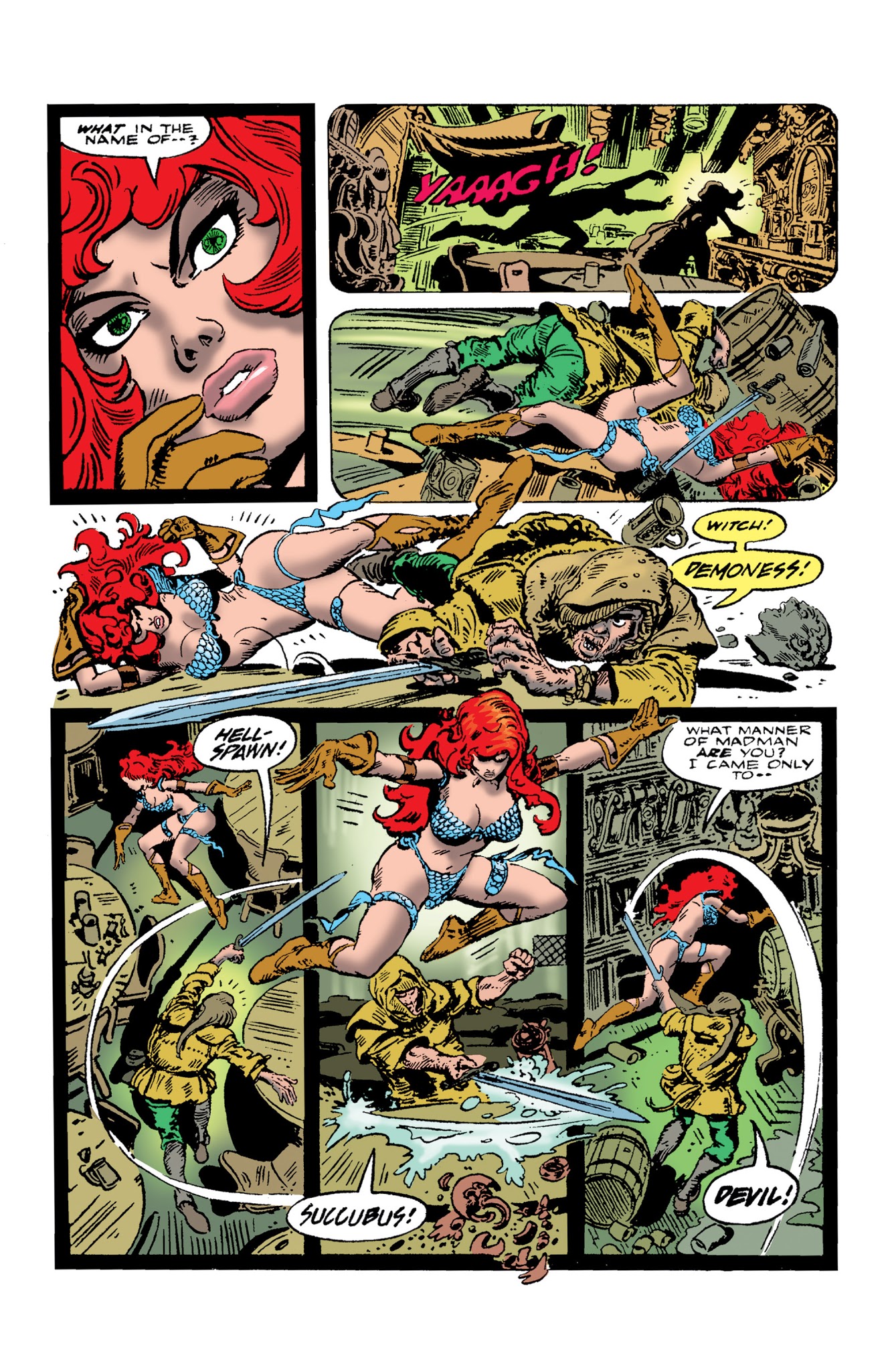 Read online The Adventures of Red Sonja comic -  Issue # TPB 1 - 62
