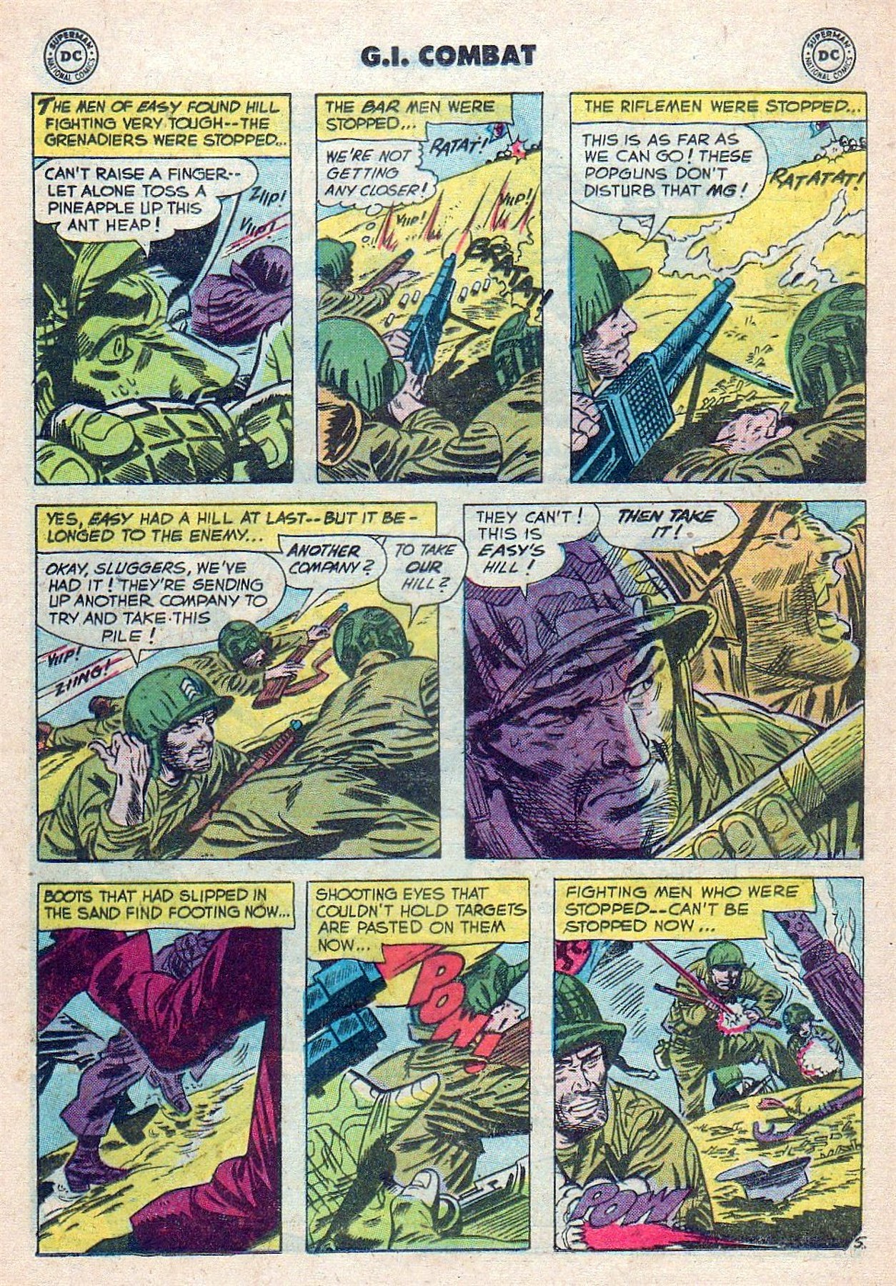 Read online G.I. Combat (1952) comic -  Issue #58 - 17
