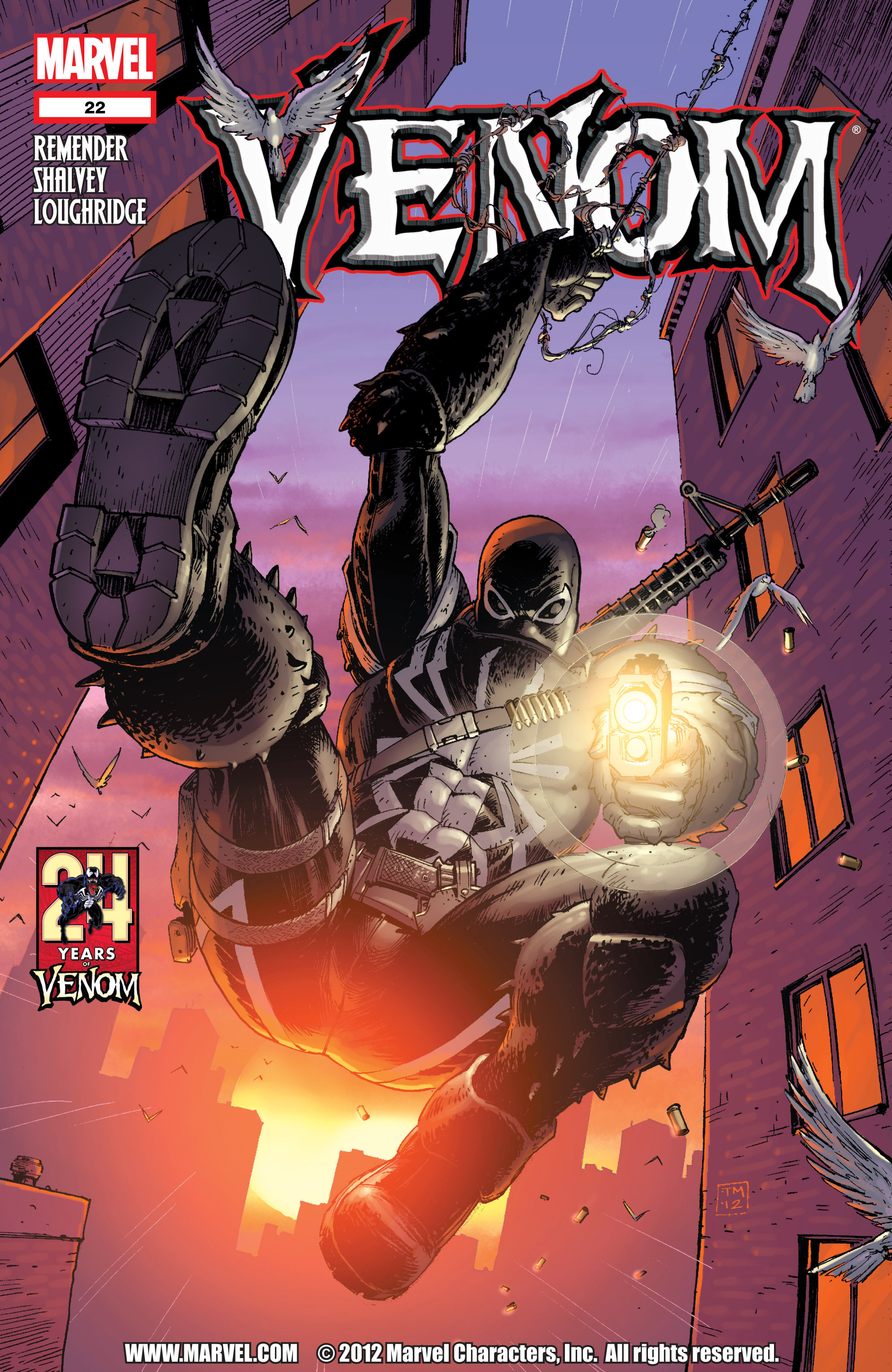Read online Venom (2011) comic -  Issue #22 - 1