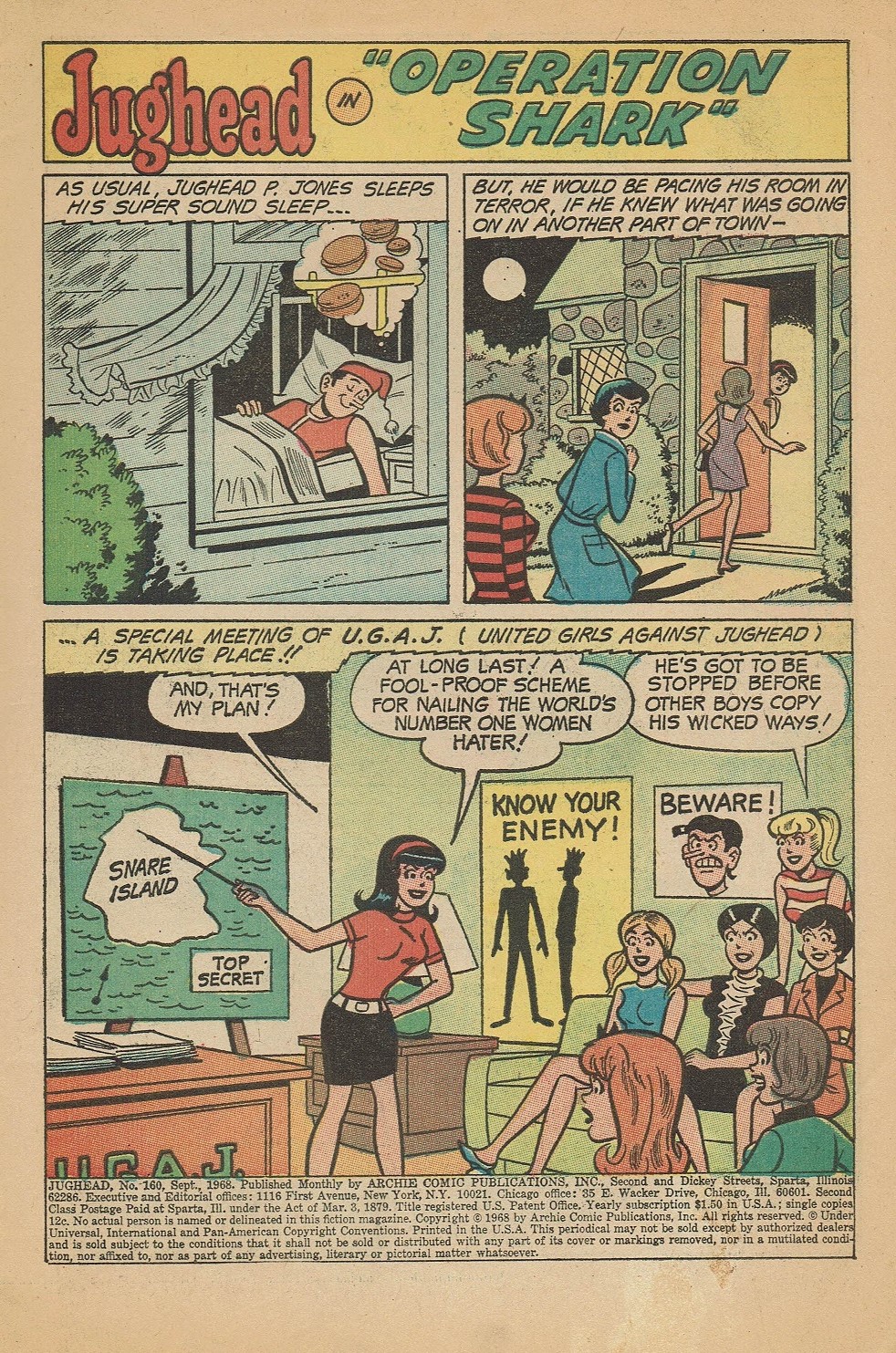 Read online Jughead (1965) comic -  Issue #160 - 3