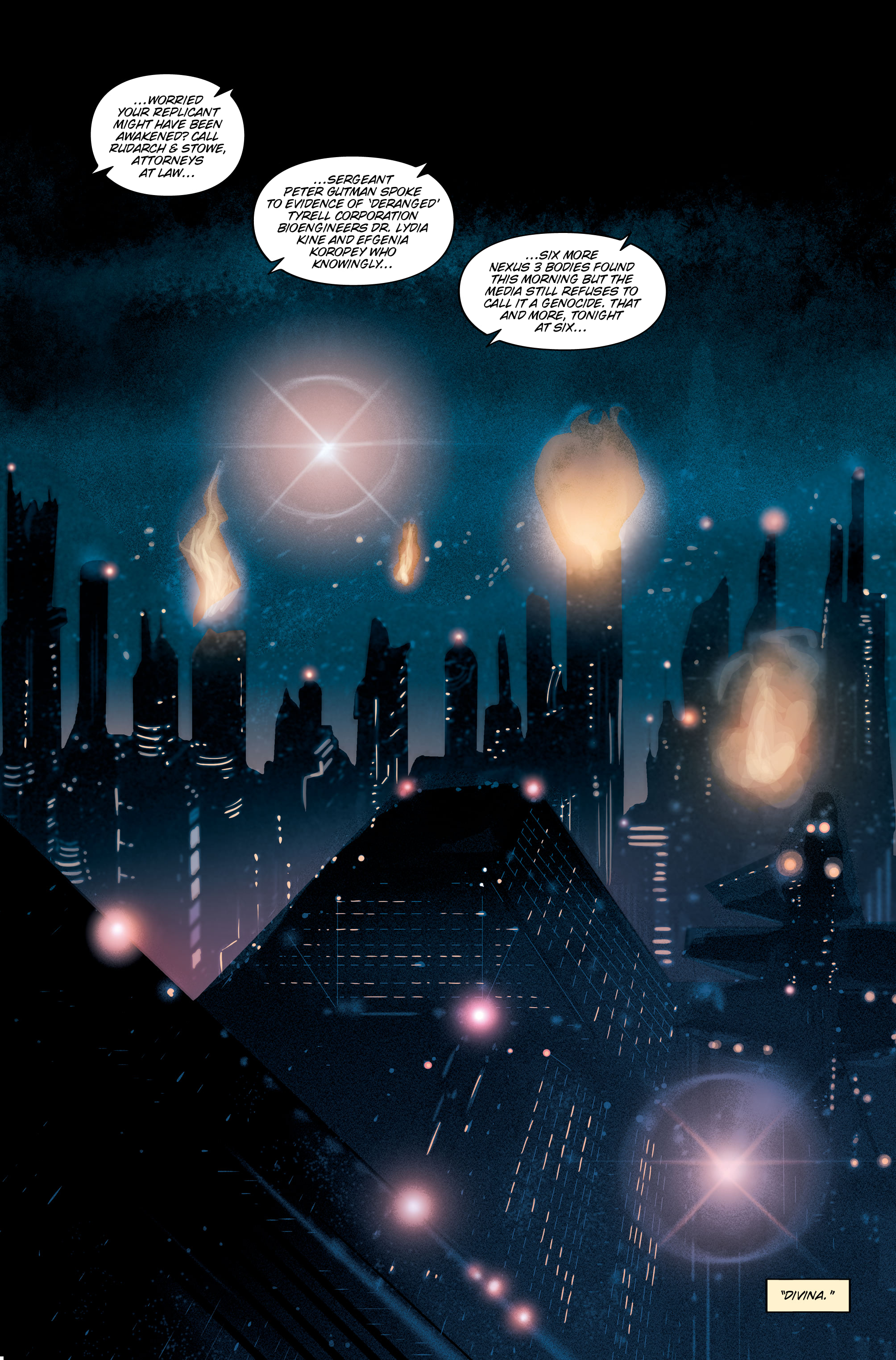 Read online Blade Runner Origins comic -  Issue #12 - 6