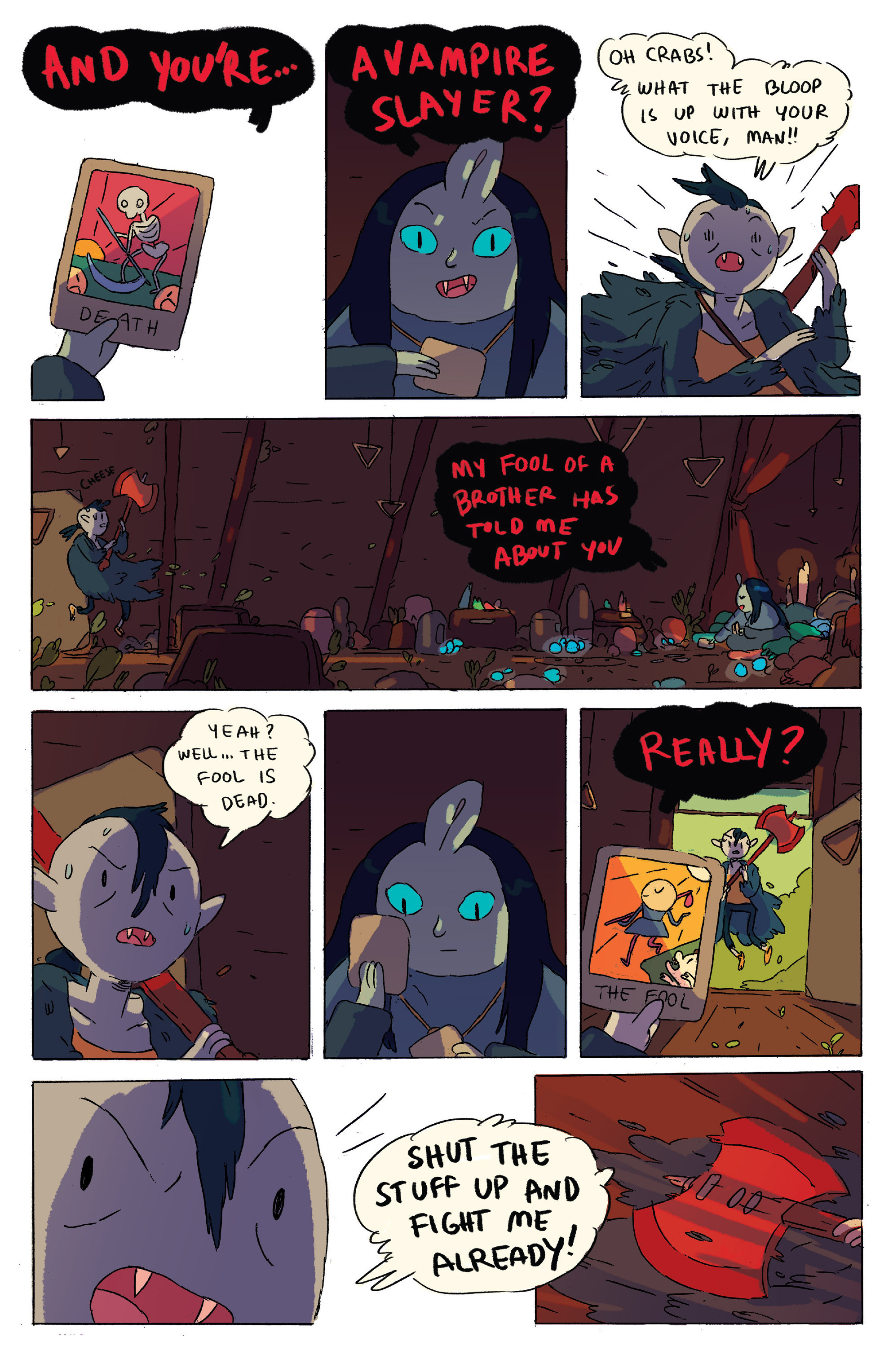 Read online Adventure Time comic -  Issue # _2015 Spoooktacular - 25