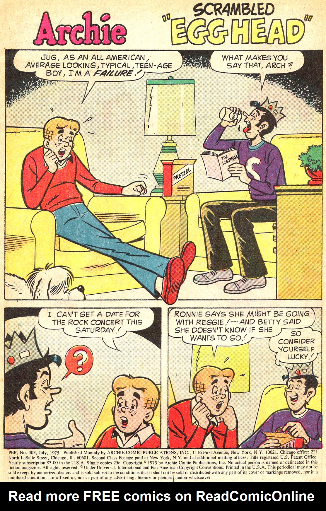 Read online Pep Comics comic -  Issue #303 - 3