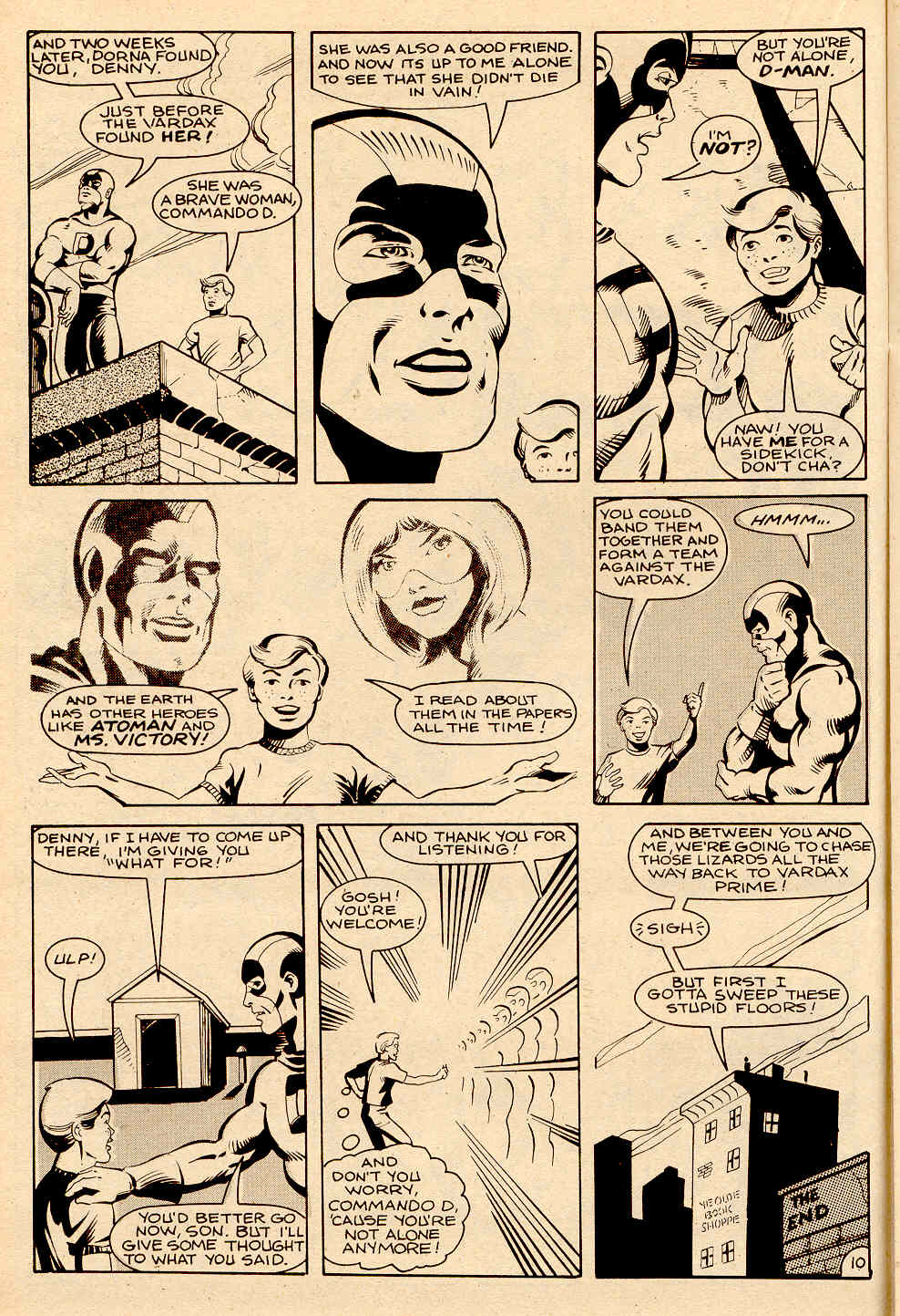 Read online Captain Paragon (1983) comic -  Issue #4 - 21