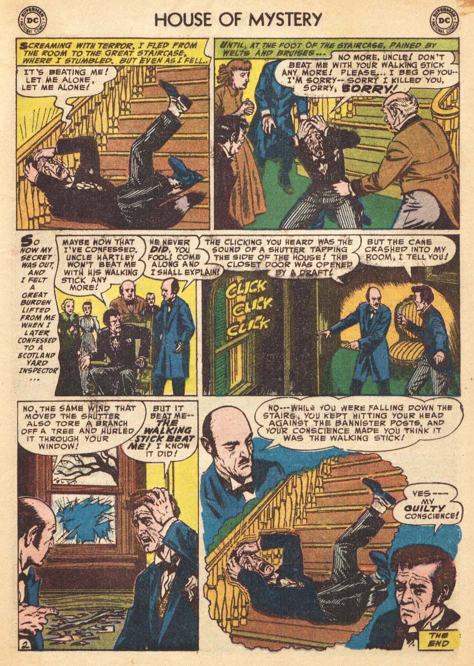 Read online House of Mystery (1951) comic -  Issue #88 - 13