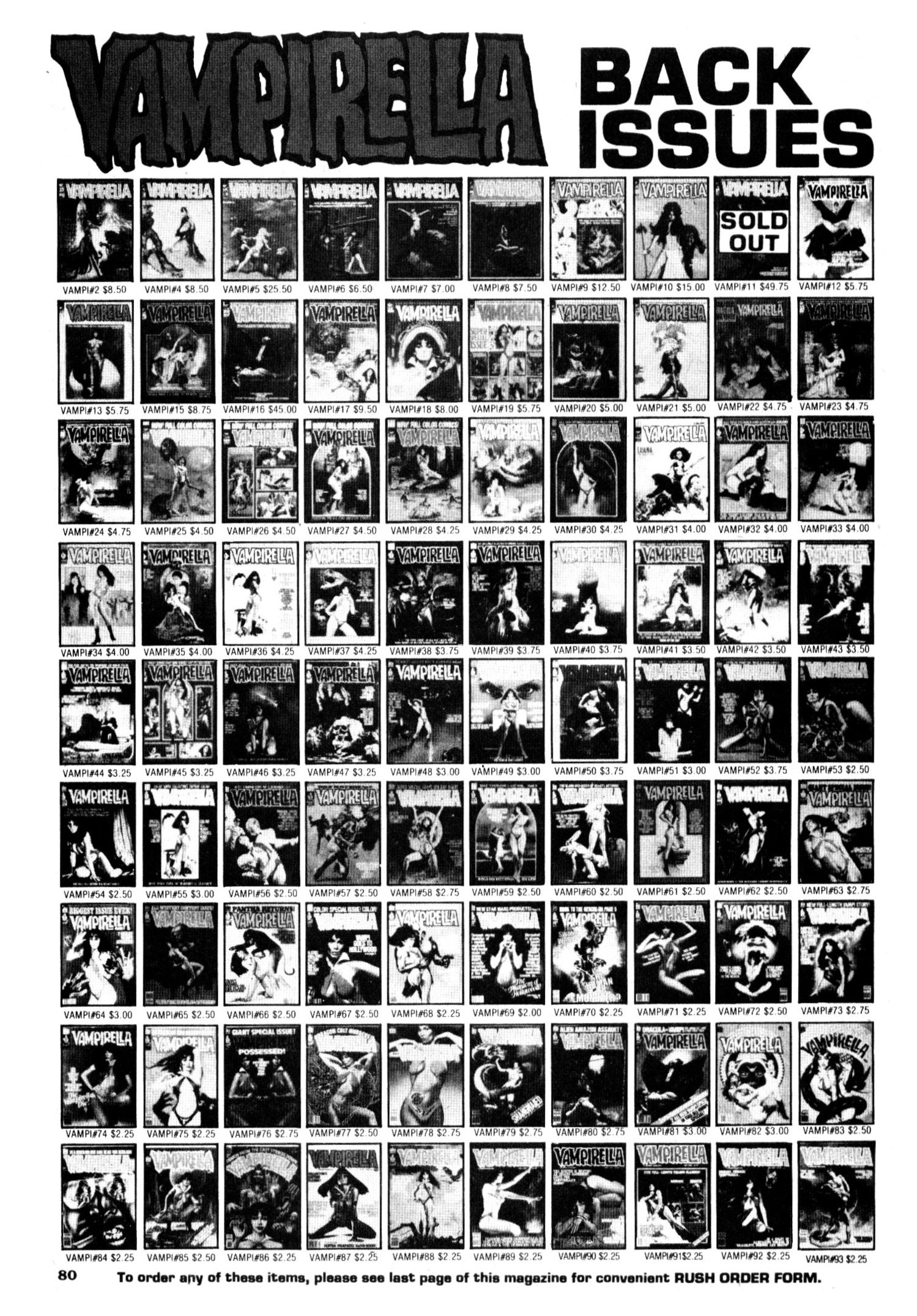 Read online Vampirella (1969) comic -  Issue #112 - 80