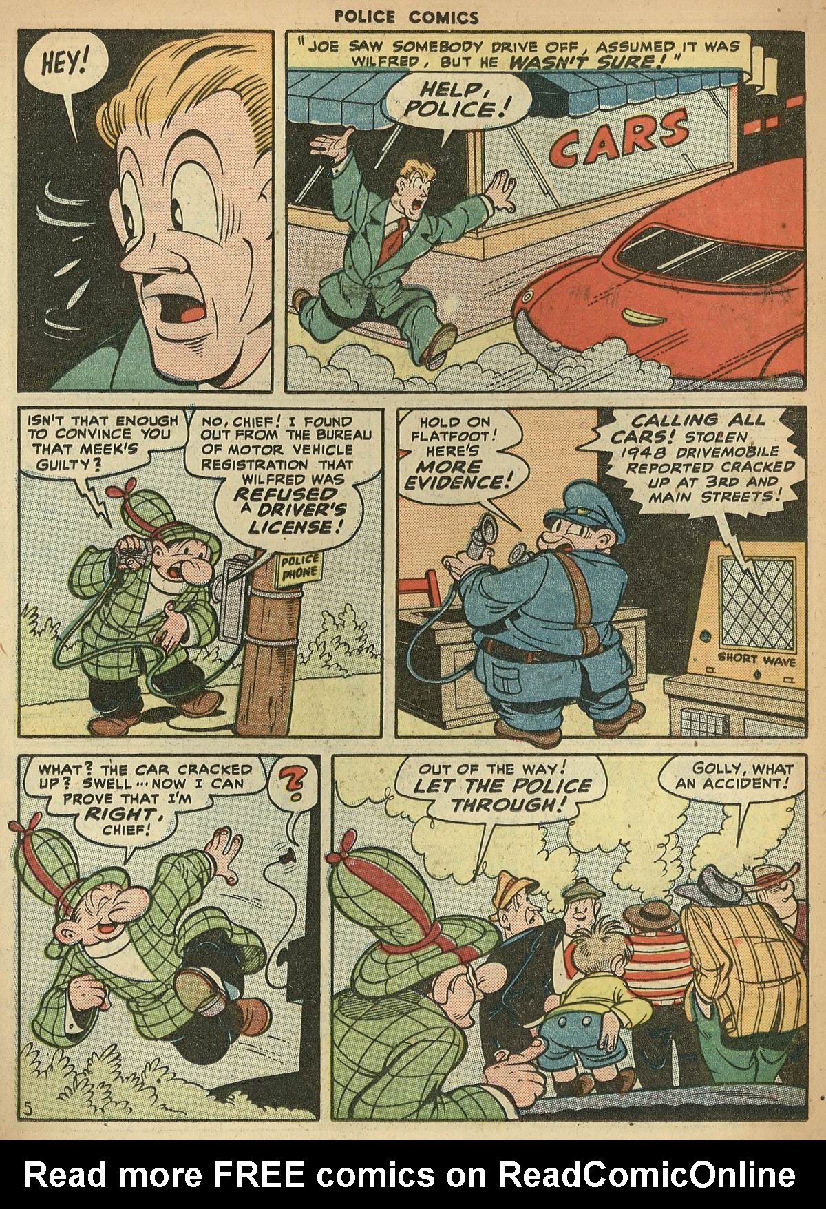 Read online Police Comics comic -  Issue #67 - 28