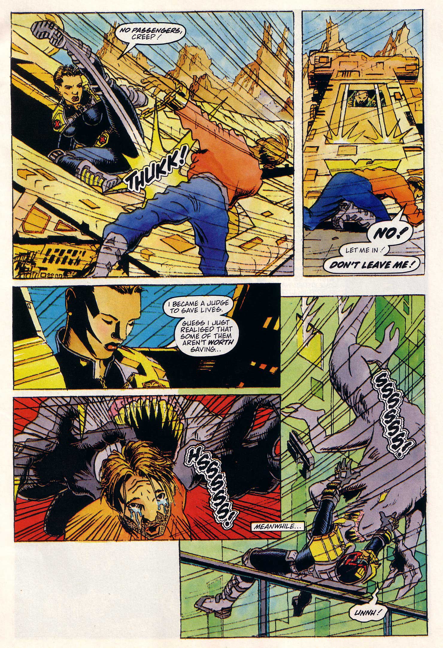 Read online Judge Dredd Lawman of the Future comic -  Issue #18 - 9