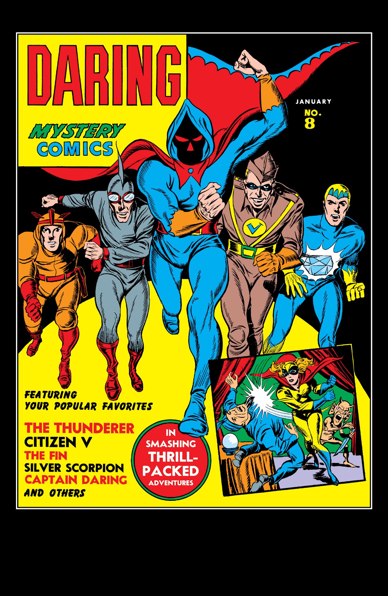 Read online Daring Mystery Comics comic -  Issue #8 - 1