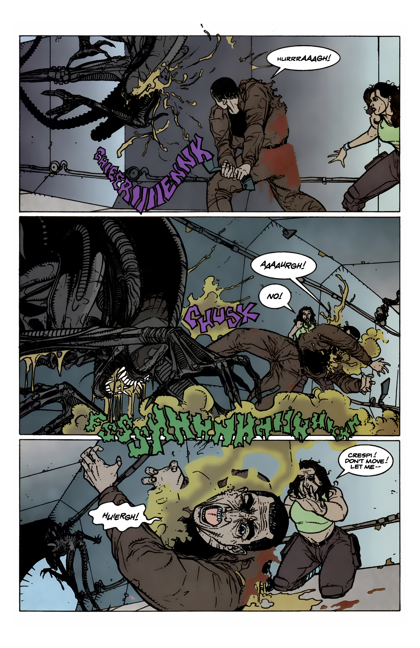 Read online Aliens: Labyrinth comic -  Issue #4 - 16