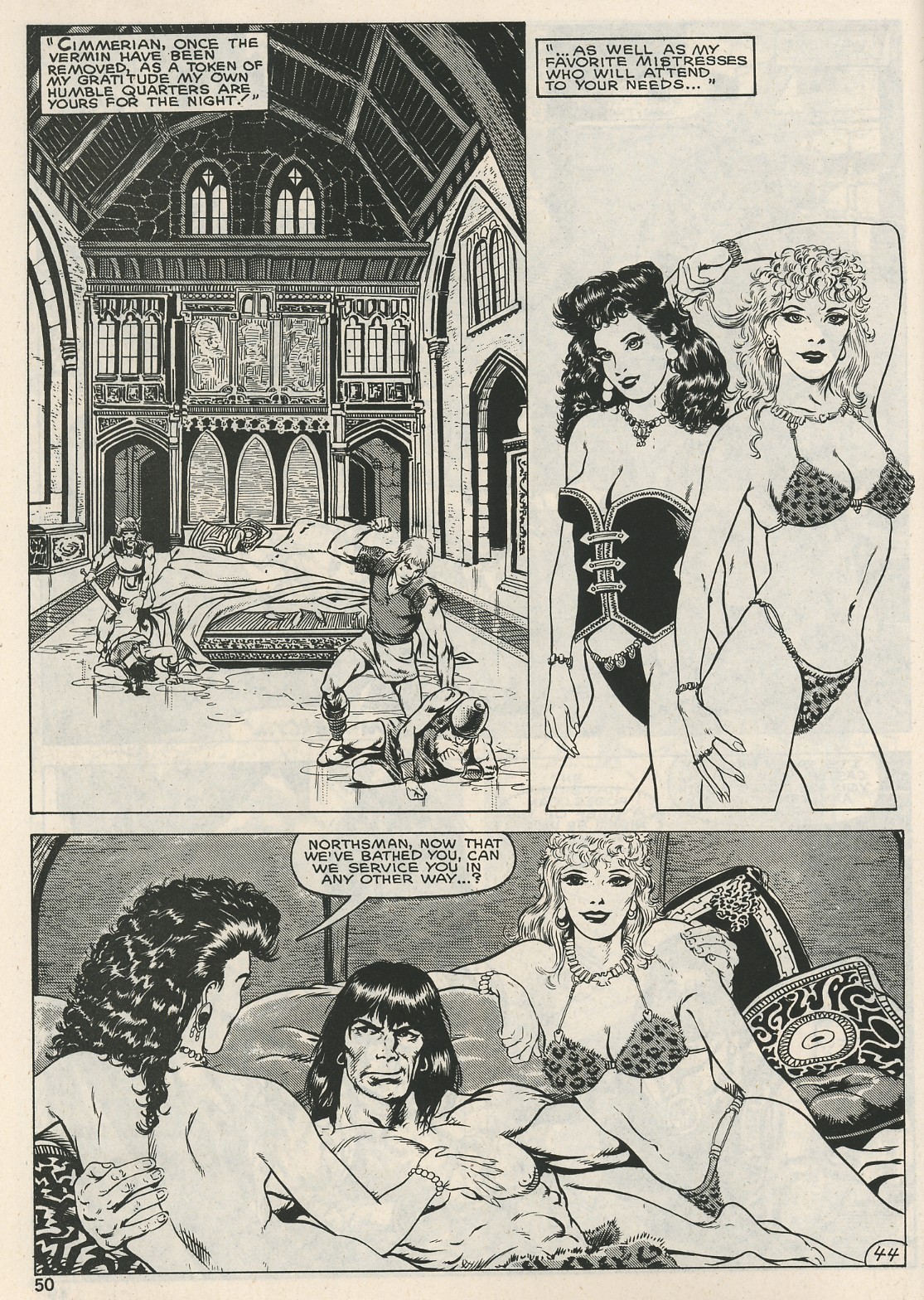 The Savage Sword Of Conan issue 126 - Page 50