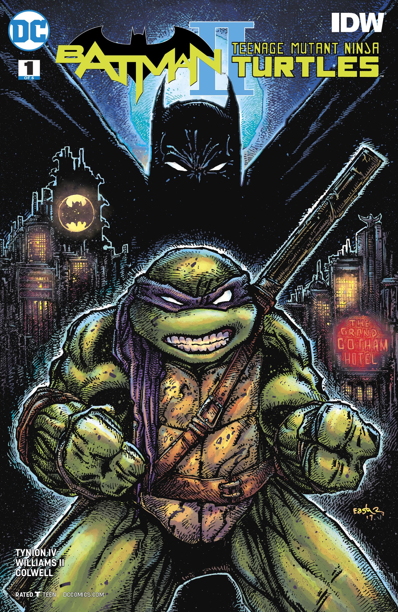 Read online Batman/Teenage Mutant Ninja Turtles II comic -  Issue #1 - 3