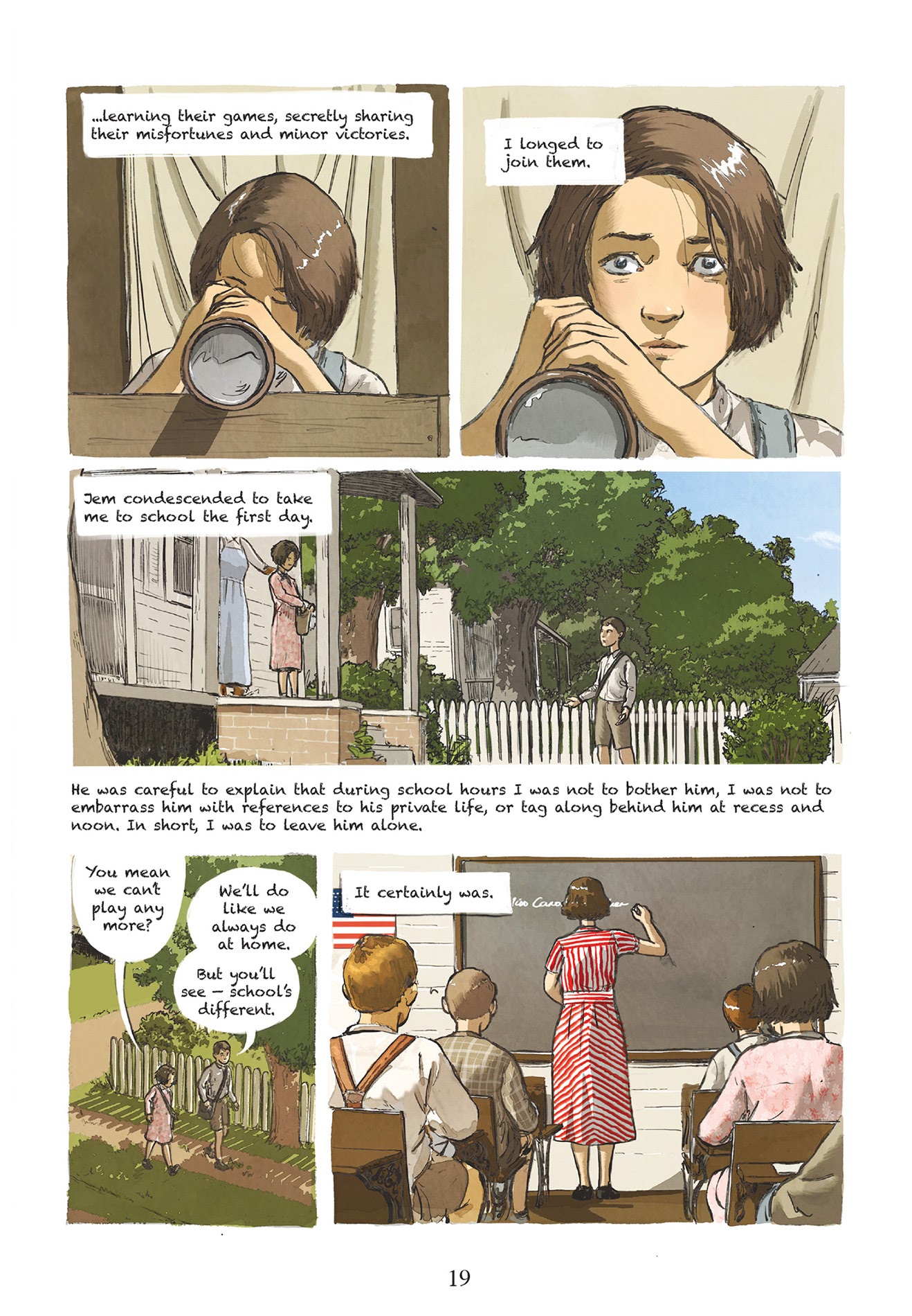 Read online To Kill a Mockingbird: A Graphic Novel comic -  Issue # TPB (Part 1) - 27