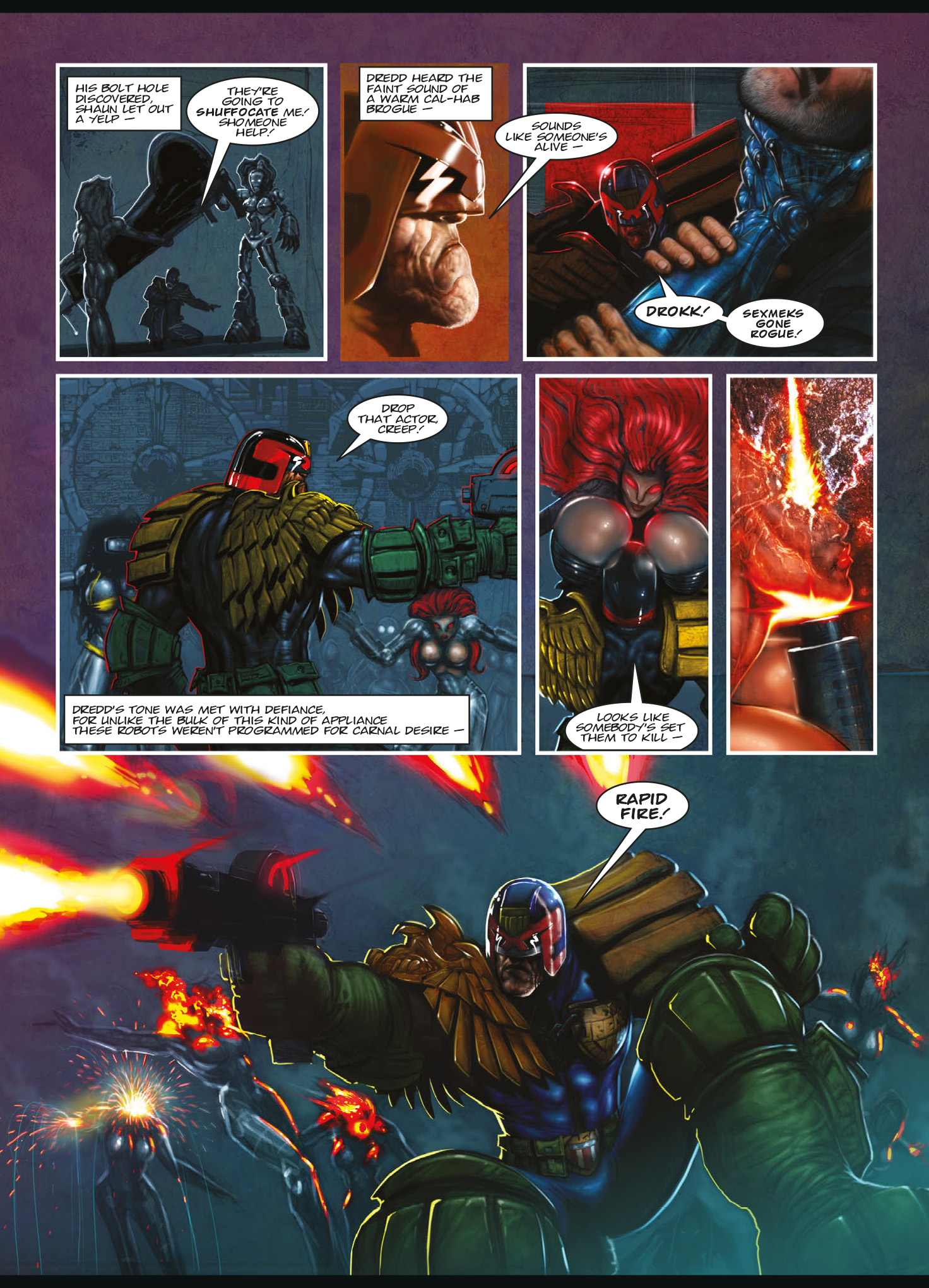 Read online Judge Dredd Megazine (Vol. 5) comic -  Issue #416 - 97