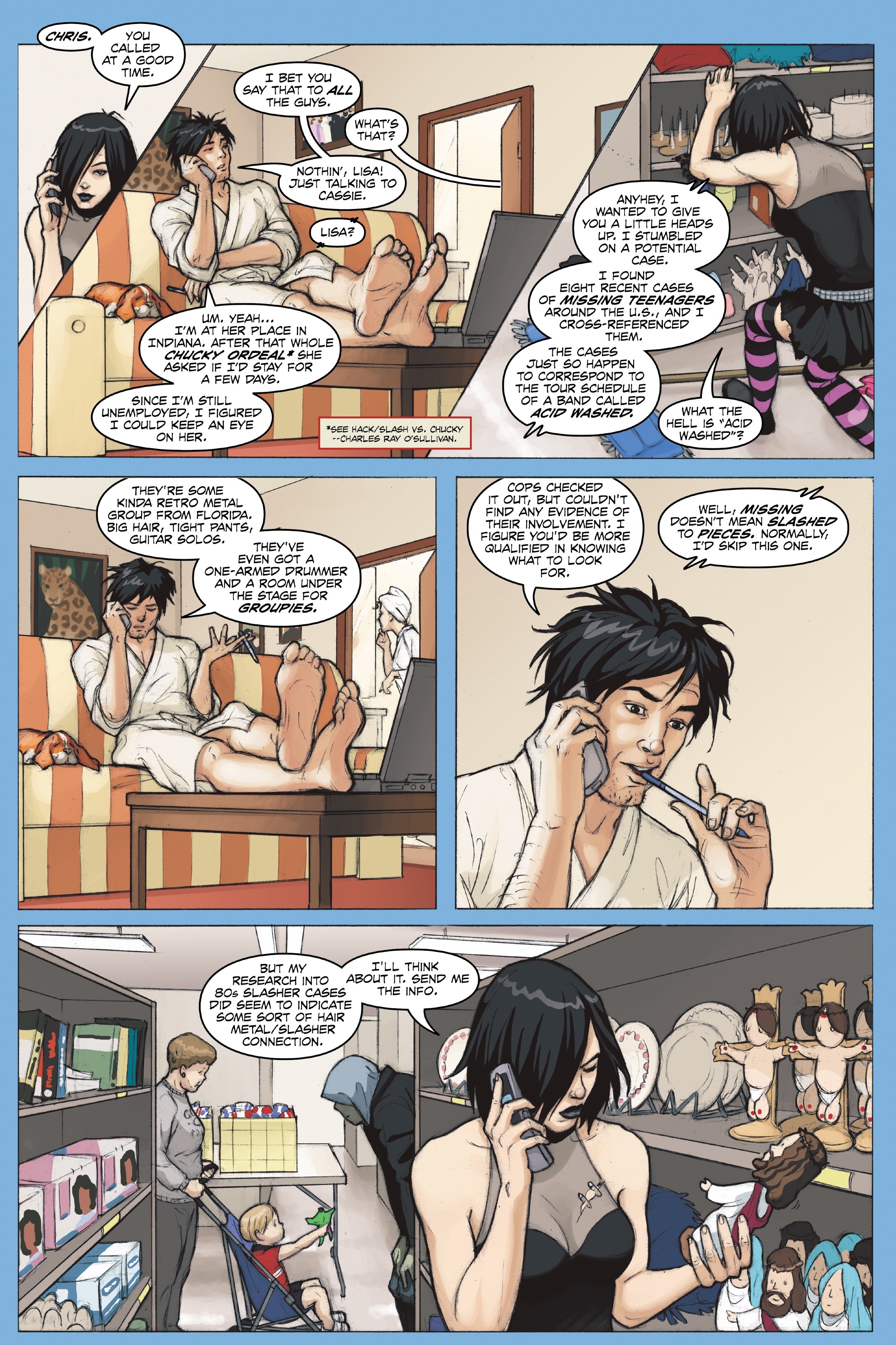 Read online Hack/Slash Deluxe comic -  Issue # TPB 2 (Part 1) - 37