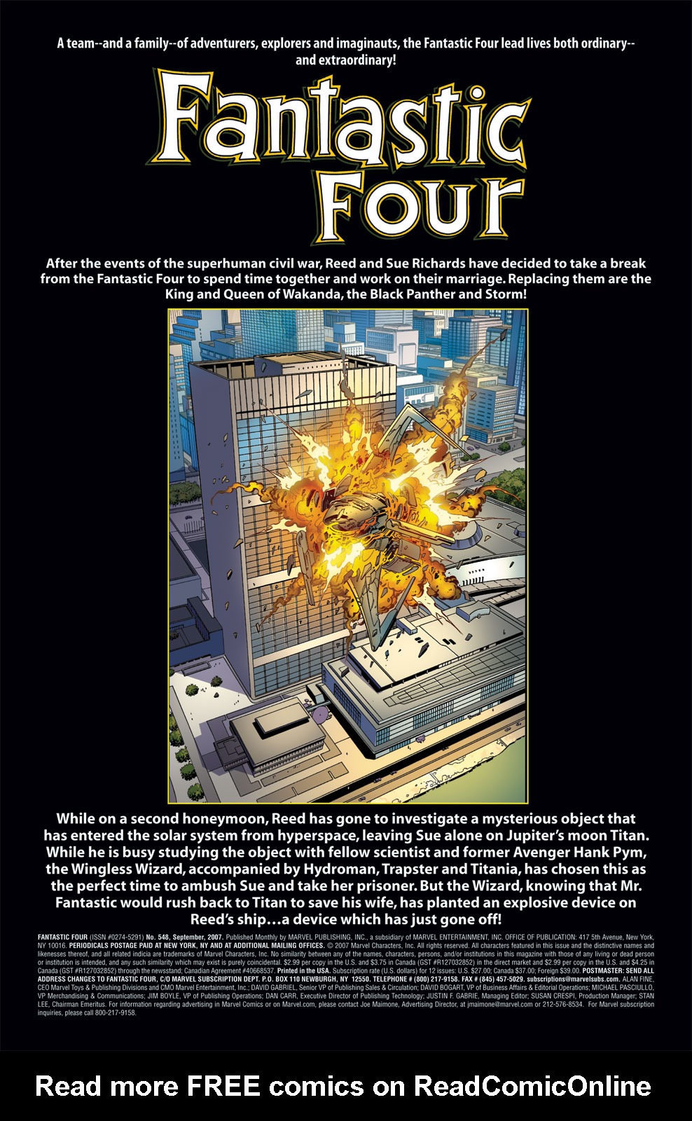 Read online Fantastic Four (1961) comic -  Issue #548 - 2