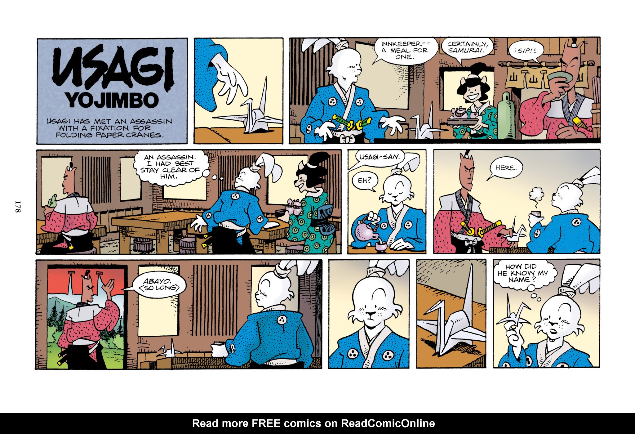 Read online The Usagi Yojimbo Saga comic -  Issue # TPB 3 - 176