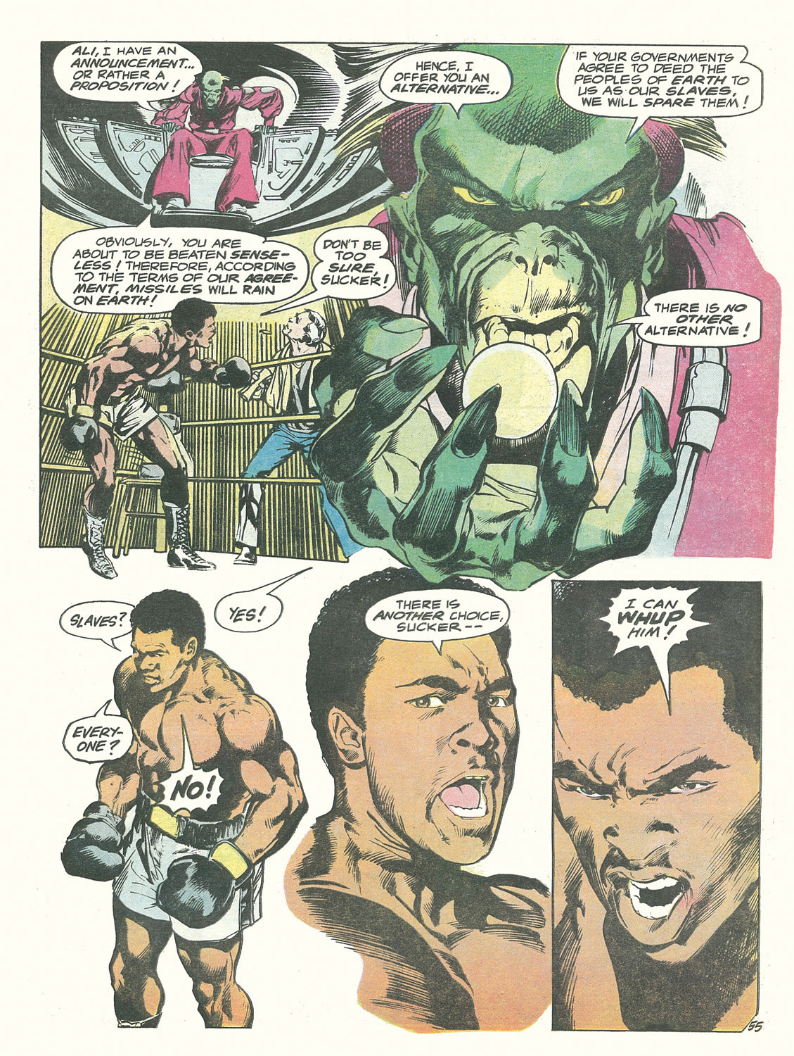 Read online Superman vs. Muhammad Ali comic -  Issue # Full - 52