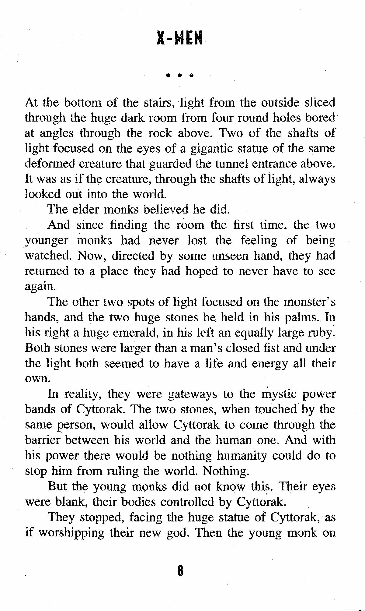 Read online X-Men: The Jewels of Cyttorak comic -  Issue # TPB (Part 1) - 9