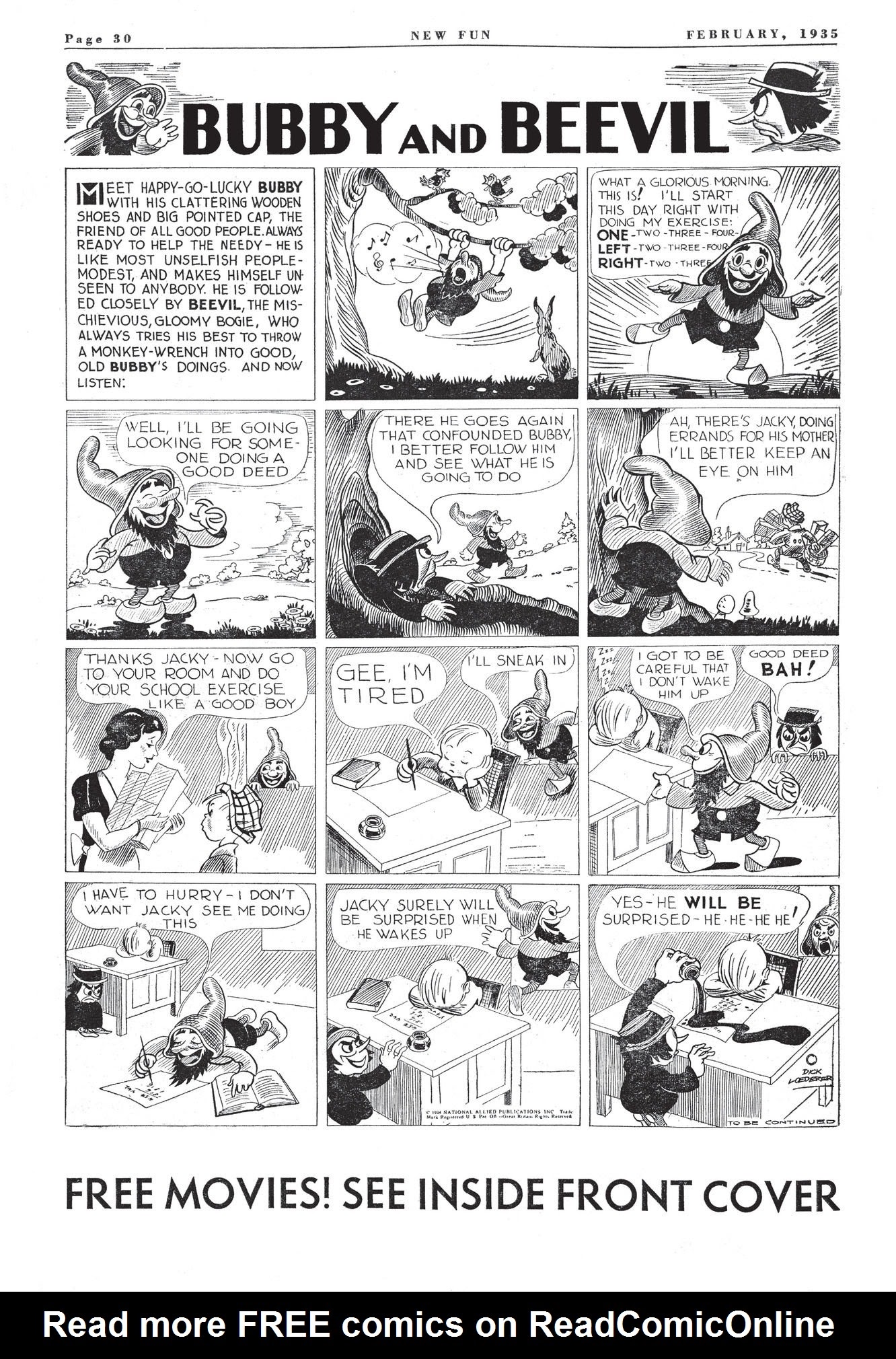 Read online Famous First Edition: New Fun #1 C-63 comic -  Issue #1 C-63 Full - 37