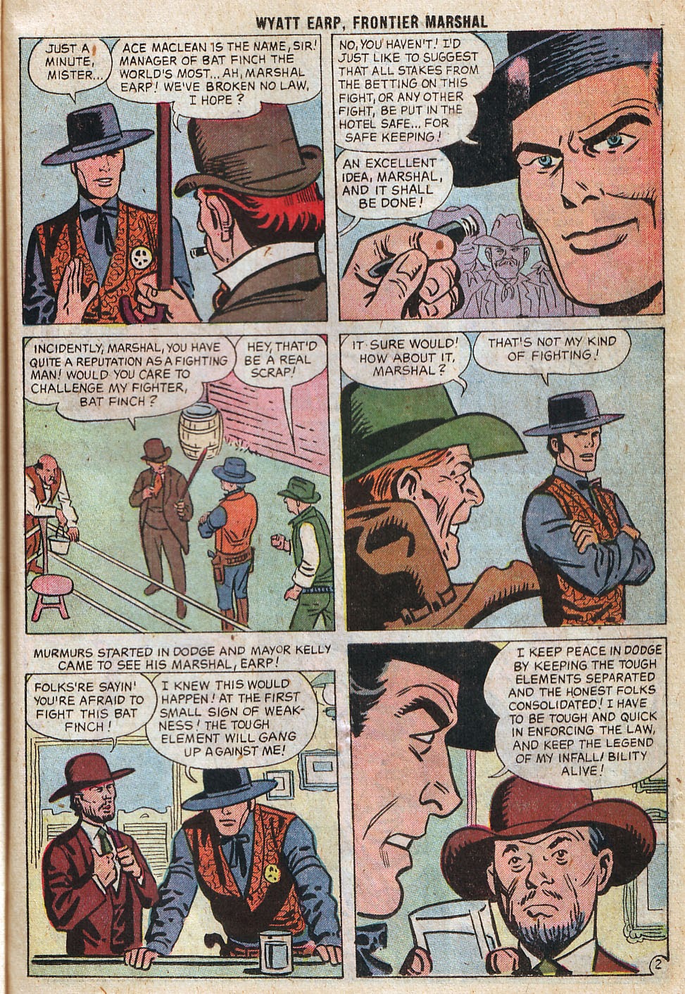 Read online Wyatt Earp Frontier Marshal comic -  Issue #21 - 76