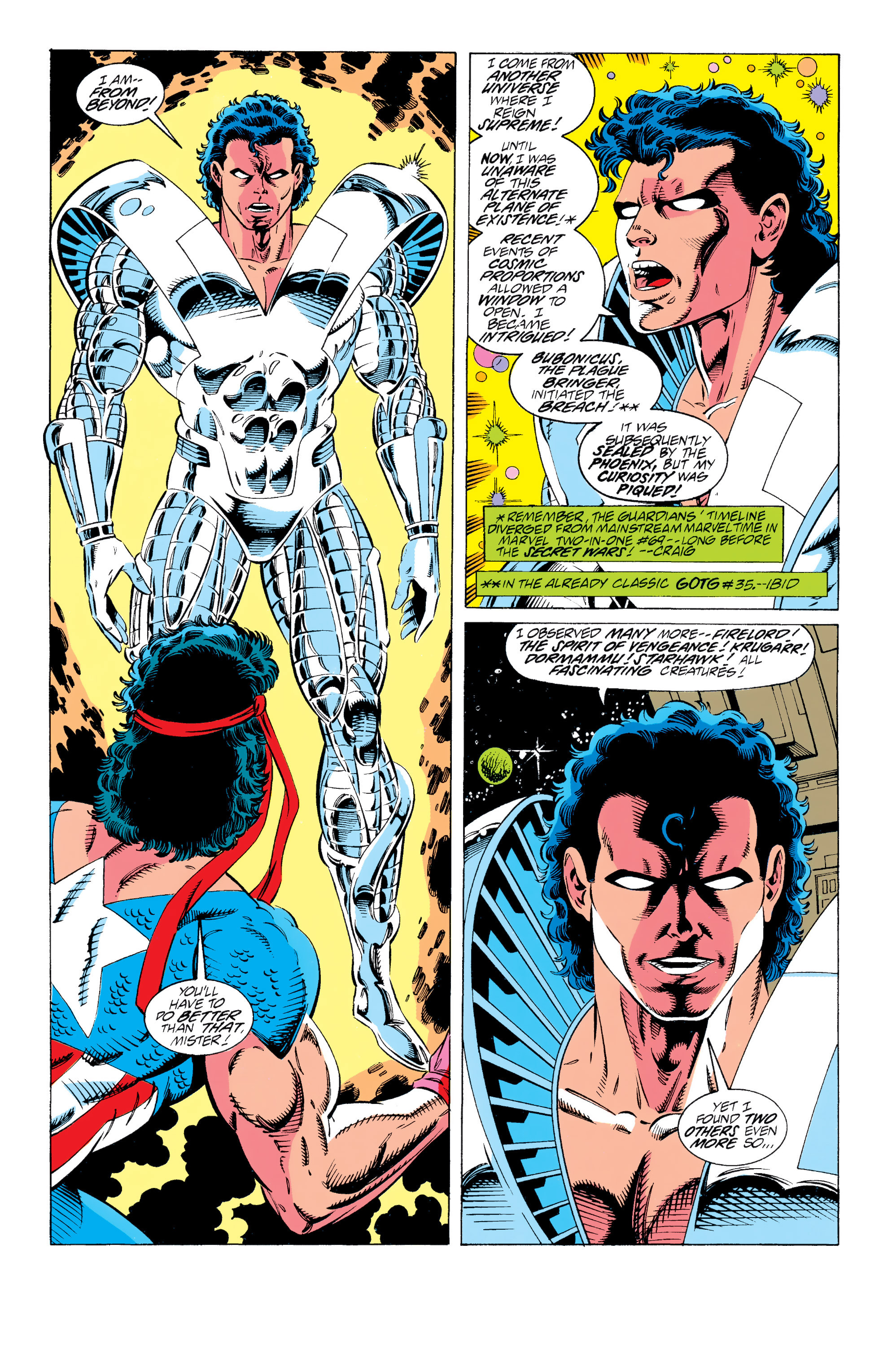 Read online Guardians of the Galaxy (1990) comic -  Issue # _TPB In The Year 3000 1 (Part 2) - 94