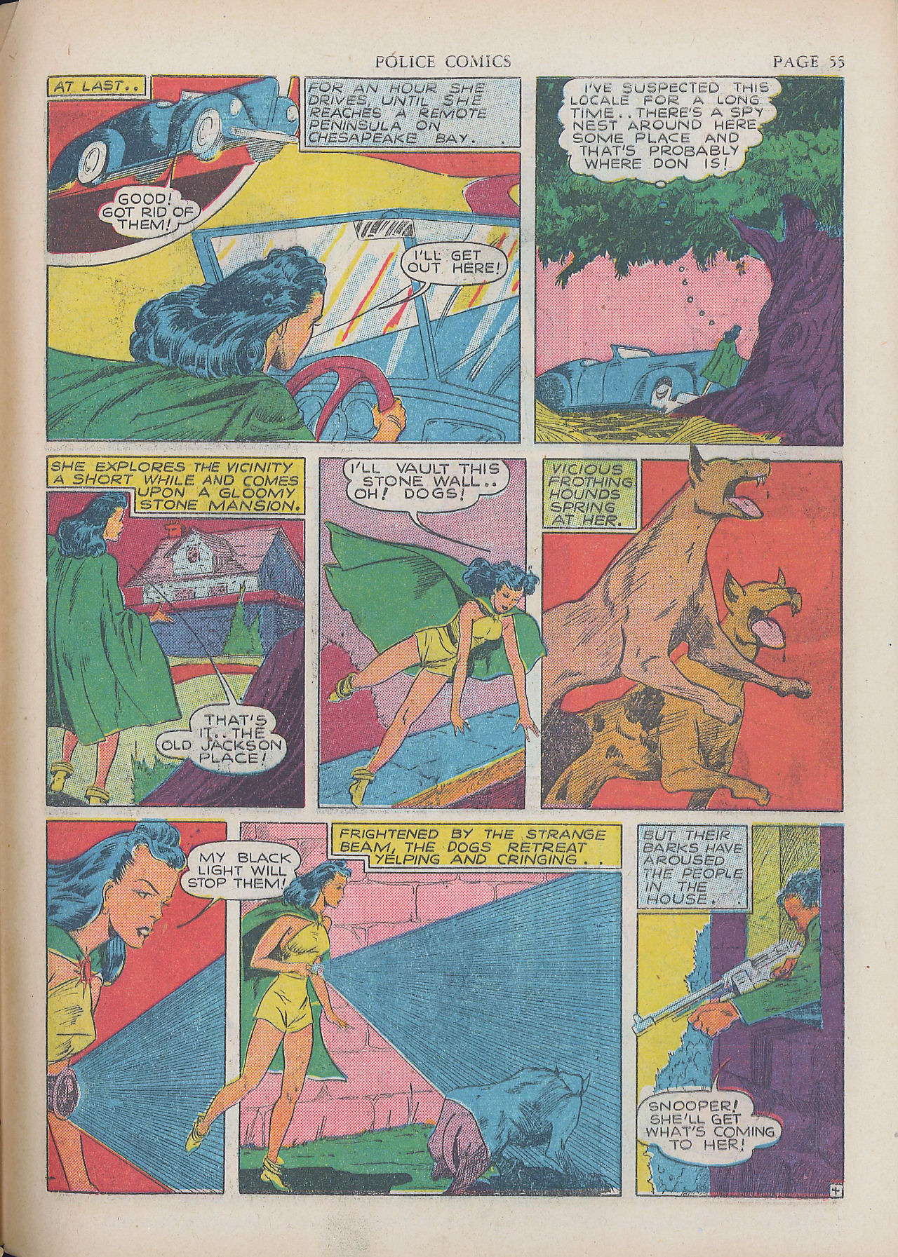 Read online Police Comics comic -  Issue #3 - 58