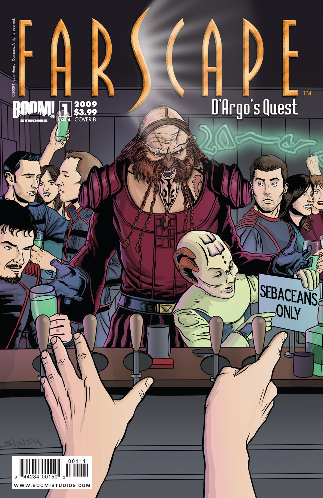 Read online Farscape: D'Argo's Quest comic -  Issue #1 - 2